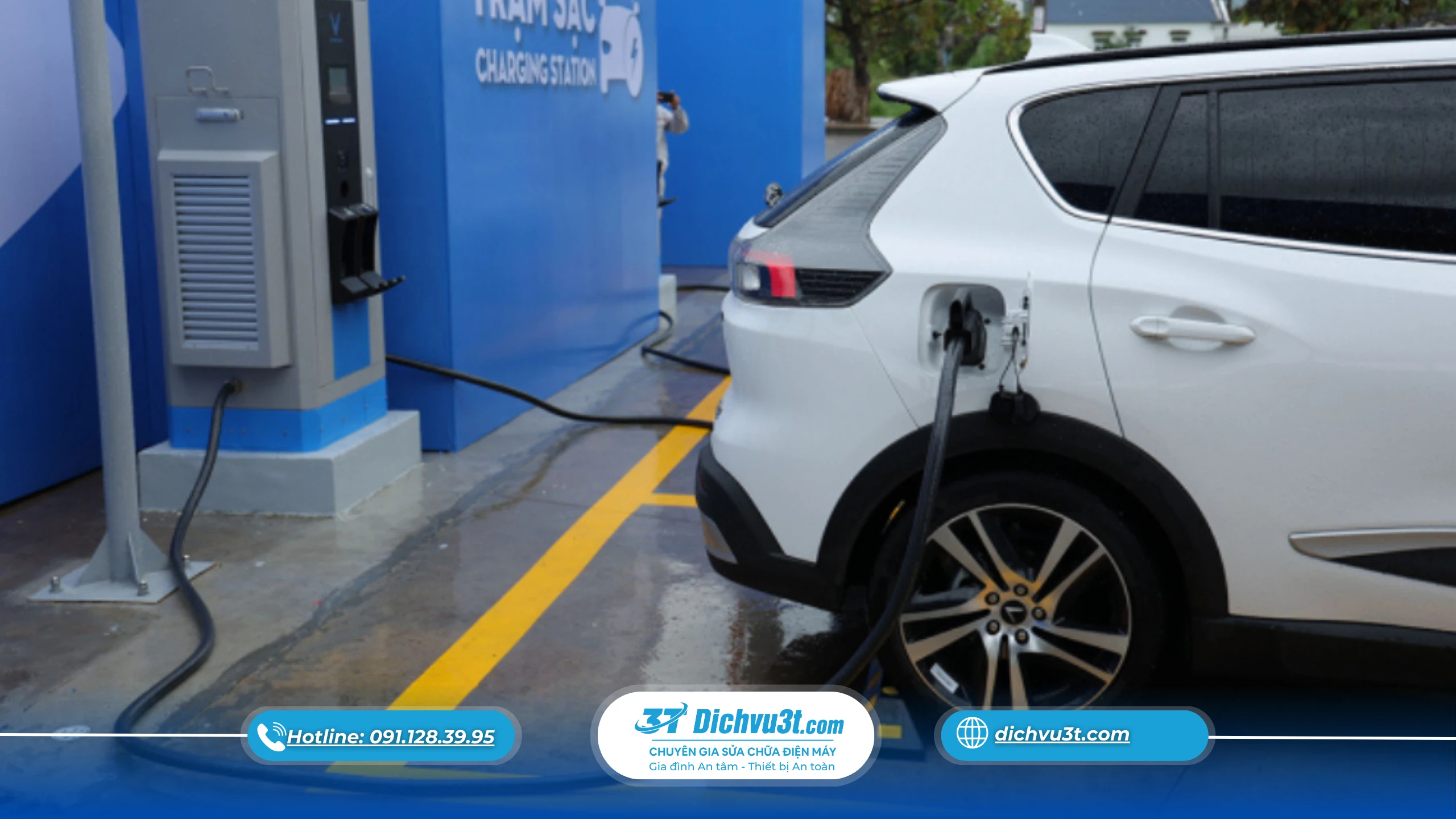 Lắp trạm sạc xe điện cho xe máy và ô tô khác nhau như thế nào?