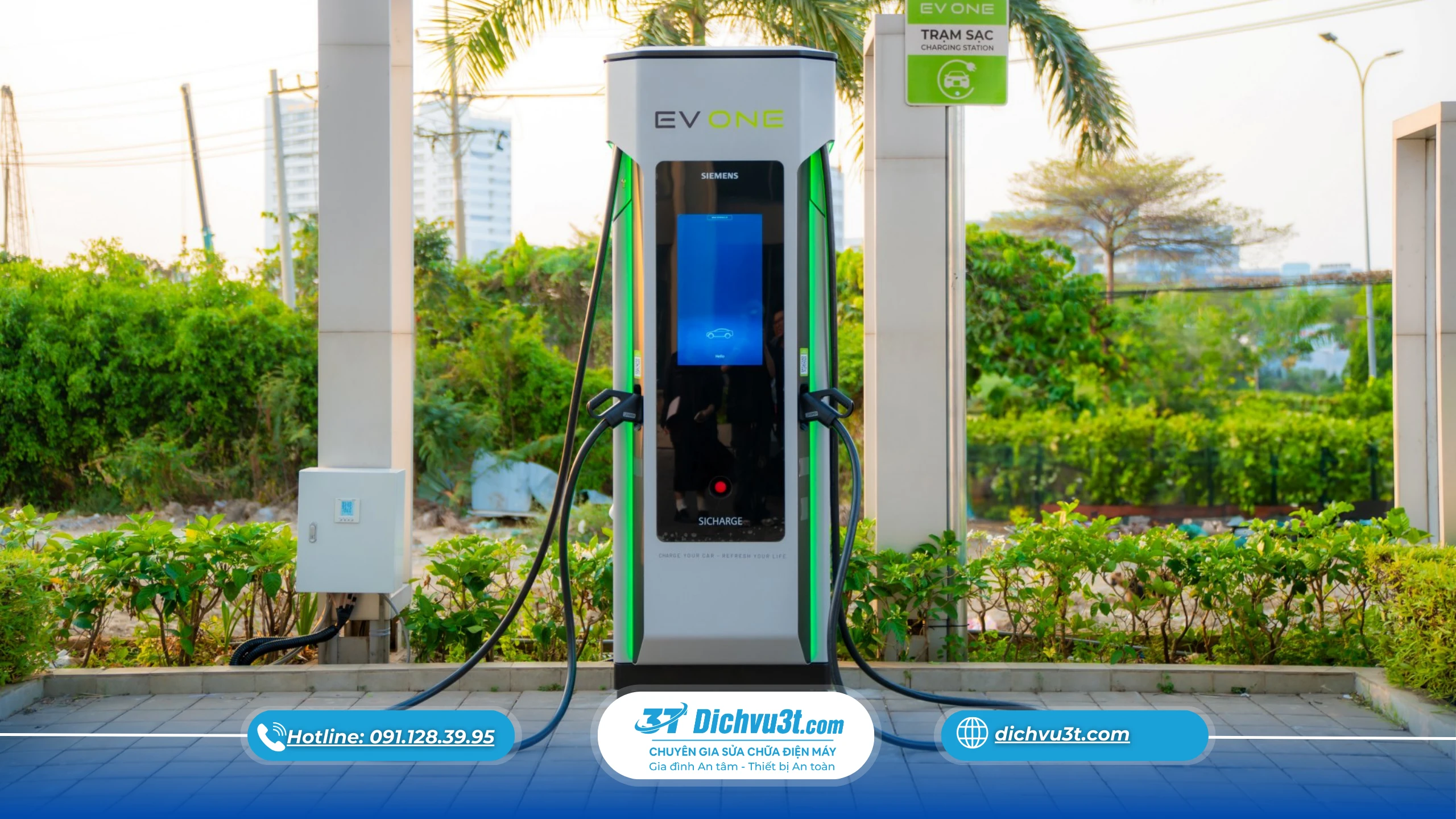 Trạm sạc xe điện công suất bao nhiêu là đủ cho nhu cầu sử dụng?