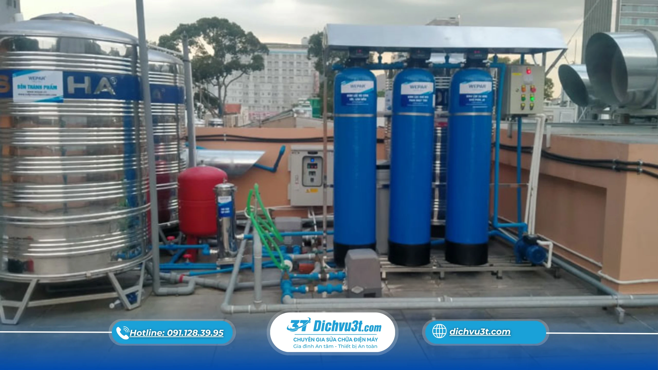 Khô da sau khi tắm? Giải pháp bất ngờ đến từ máy lọc nước tổng