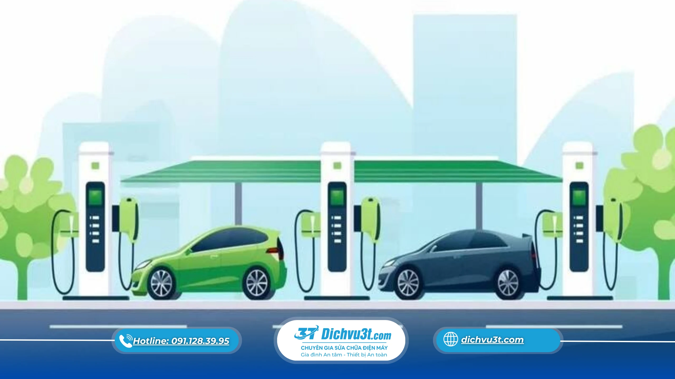 Trạm sạc xe điện có làm chai pin nhanh hơn sạc tại nhà không?