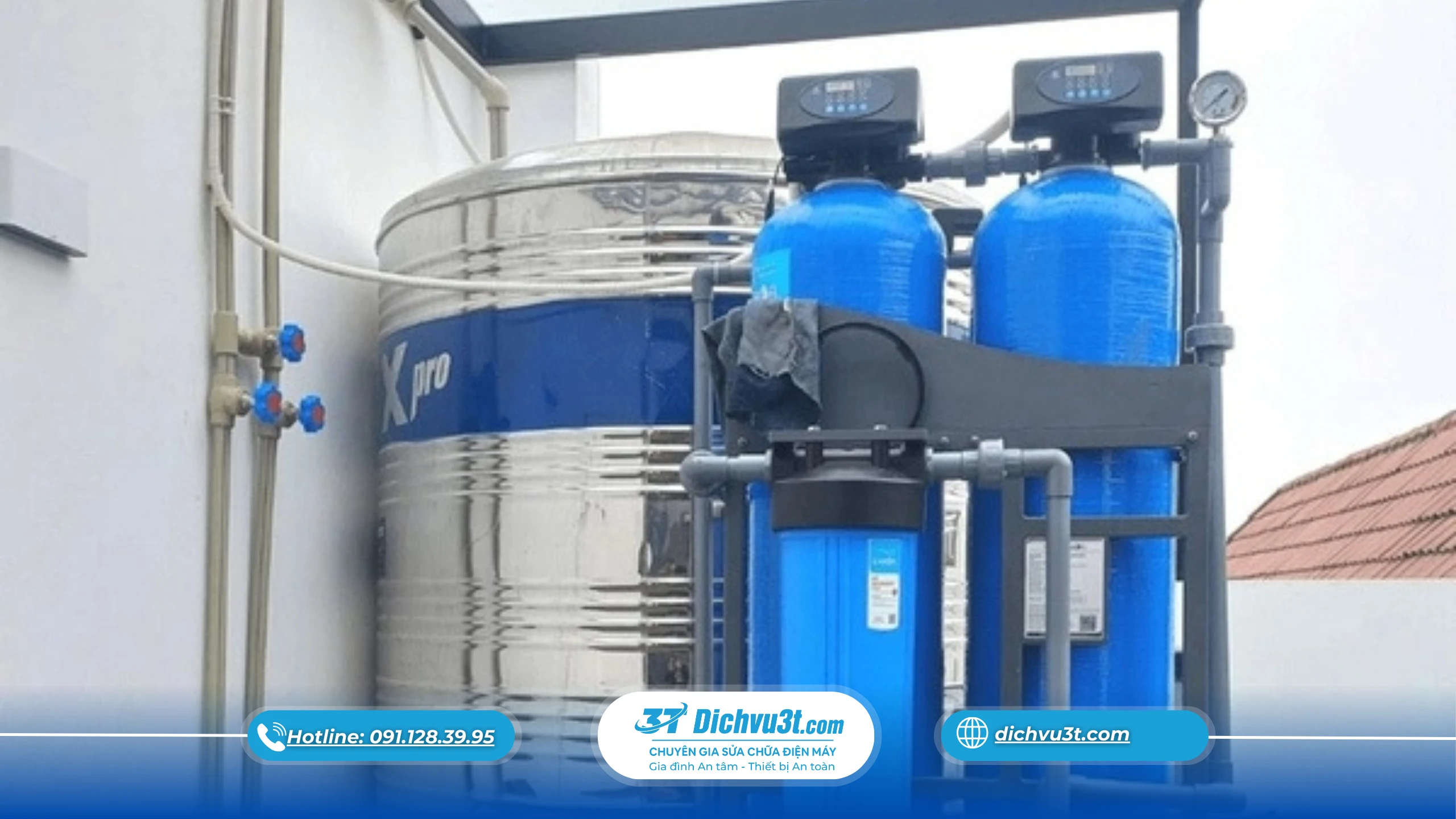 Lắp máy lọc nước tổng ở đâu là đúng kỹ thuật? Vị trí quyết định hiệu quả sử dụng