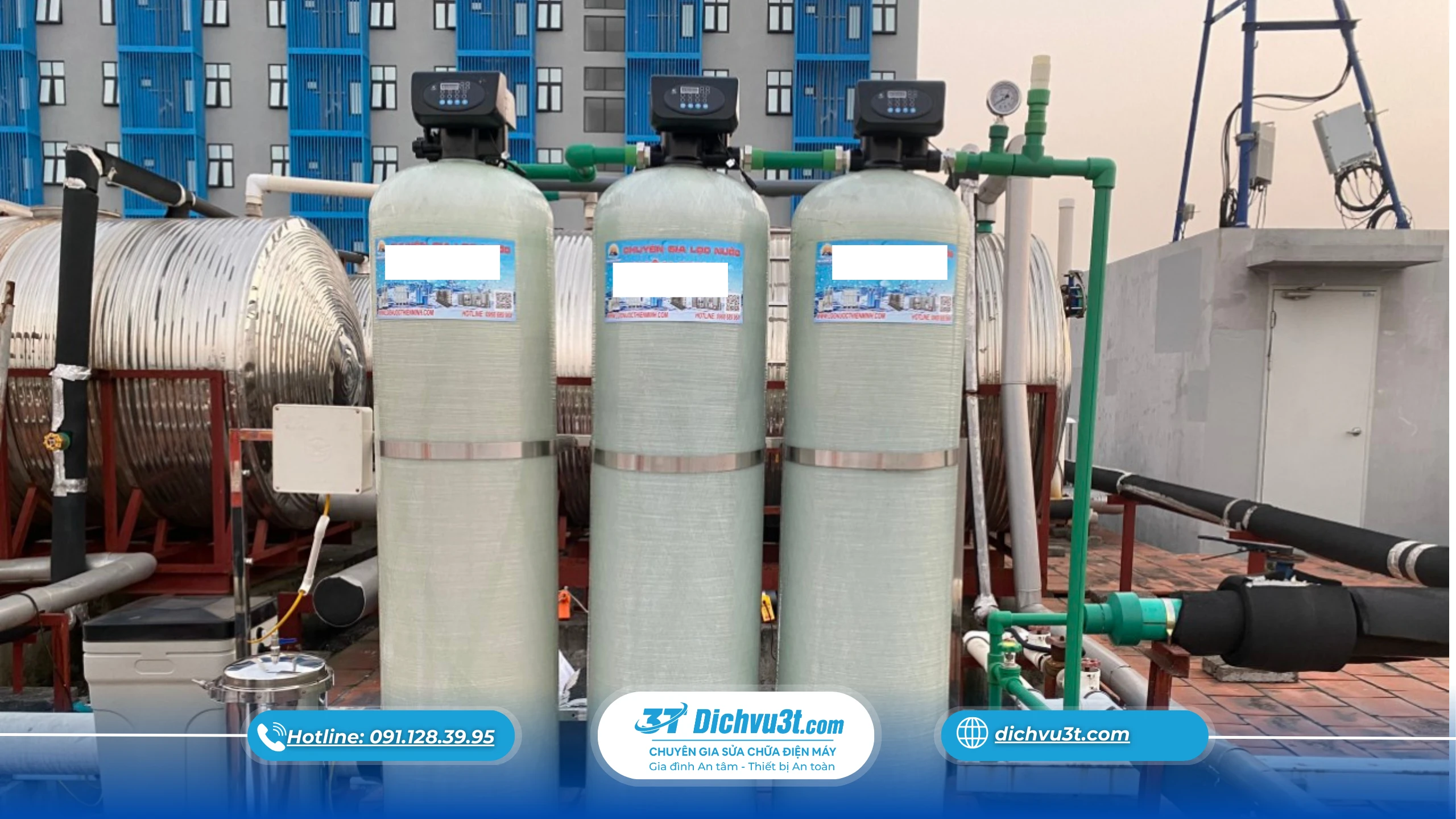 Máy lọc nước tổng lọc được những gì trong nước sinh hoạt?