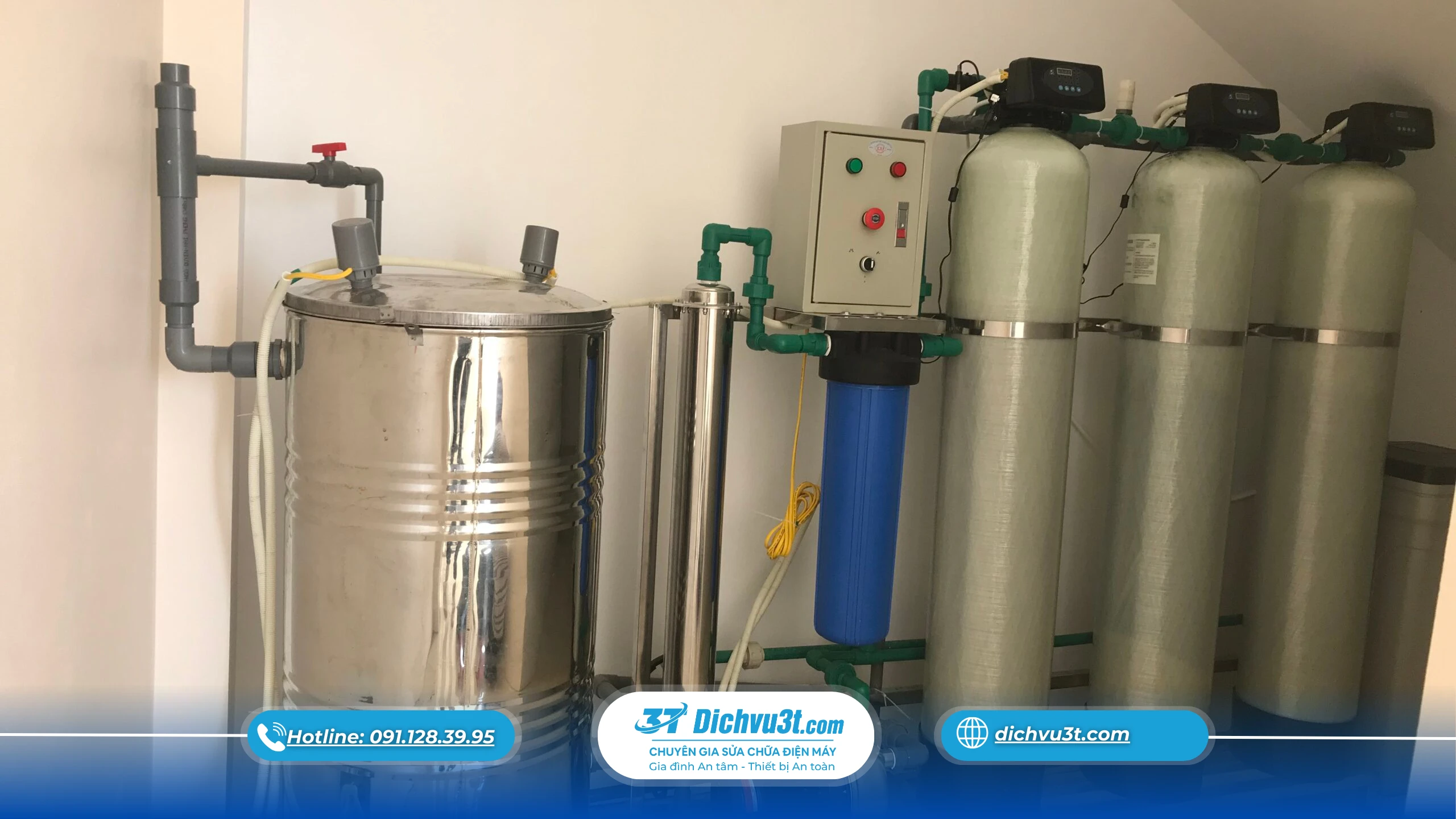 Lắp máy lọc nước tổng ở đâu là đúng kỹ thuật? Vị trí quyết định hiệu quả sử dụng