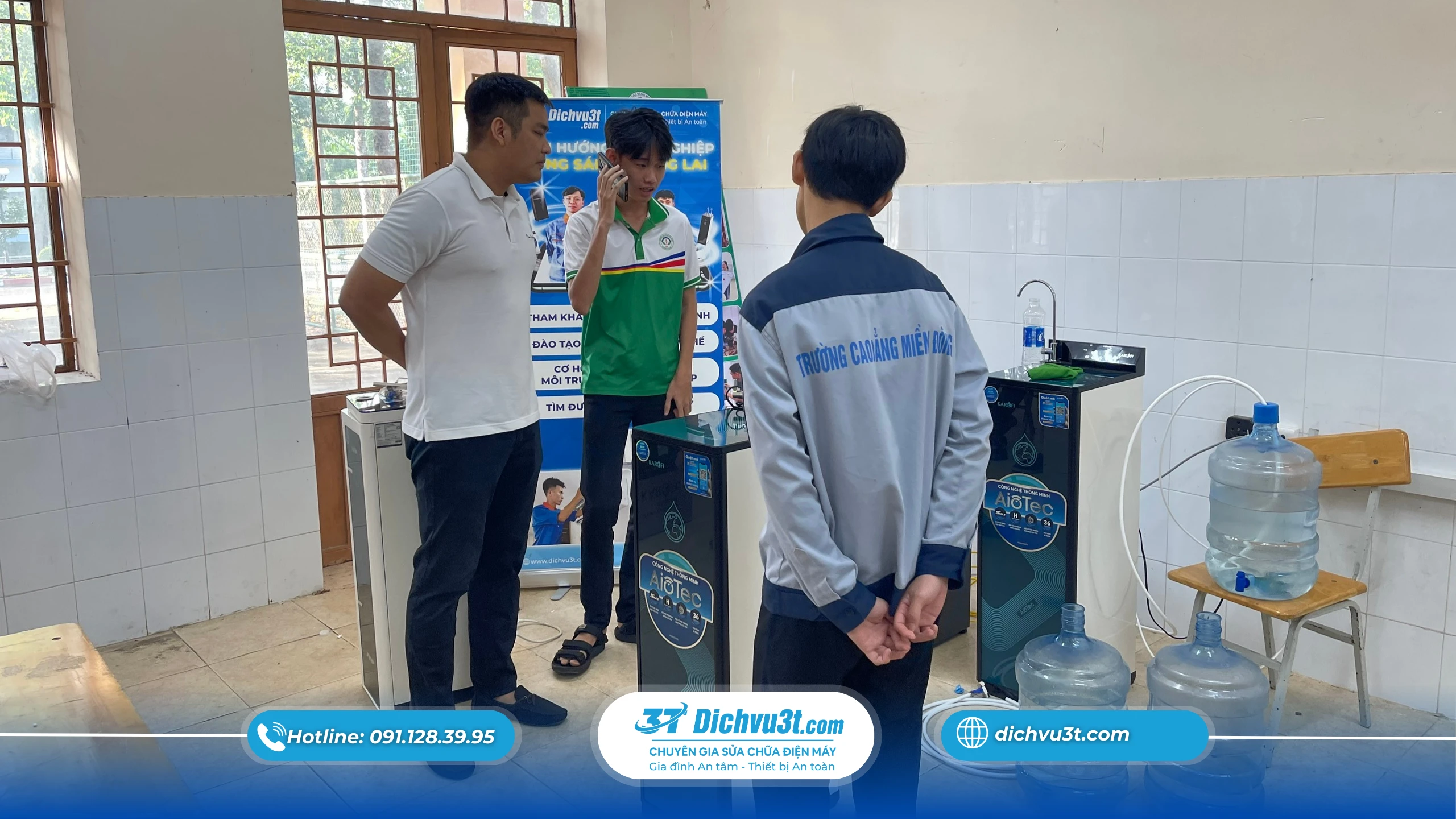 Dịch vụ 3T.com triển khai buổi đào tạo M5 tại Cao đẳng Miền Đông