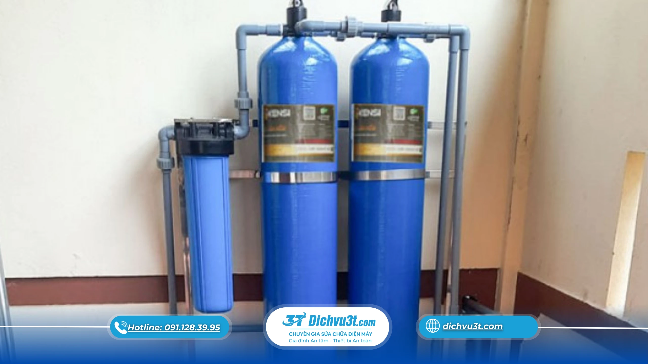 Máy lọc nước tổng có cần thiết khi nguồn nước đã qua xử lý của nhà máy?