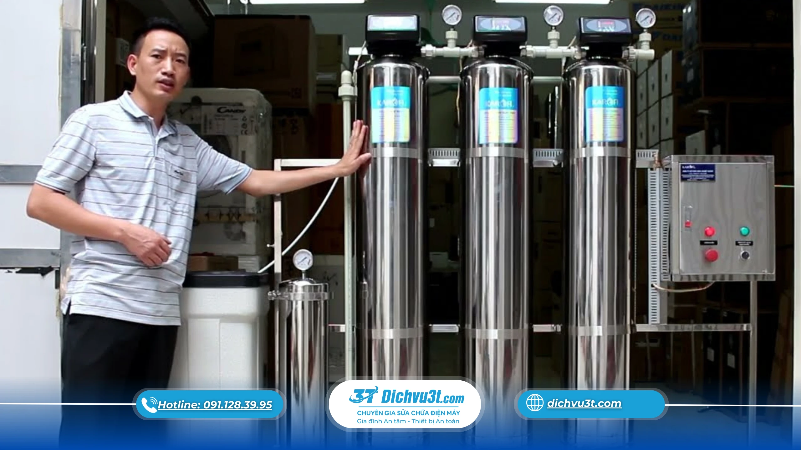 Máy lọc nước tổng và máy lọc RO khác nhau thế nào?