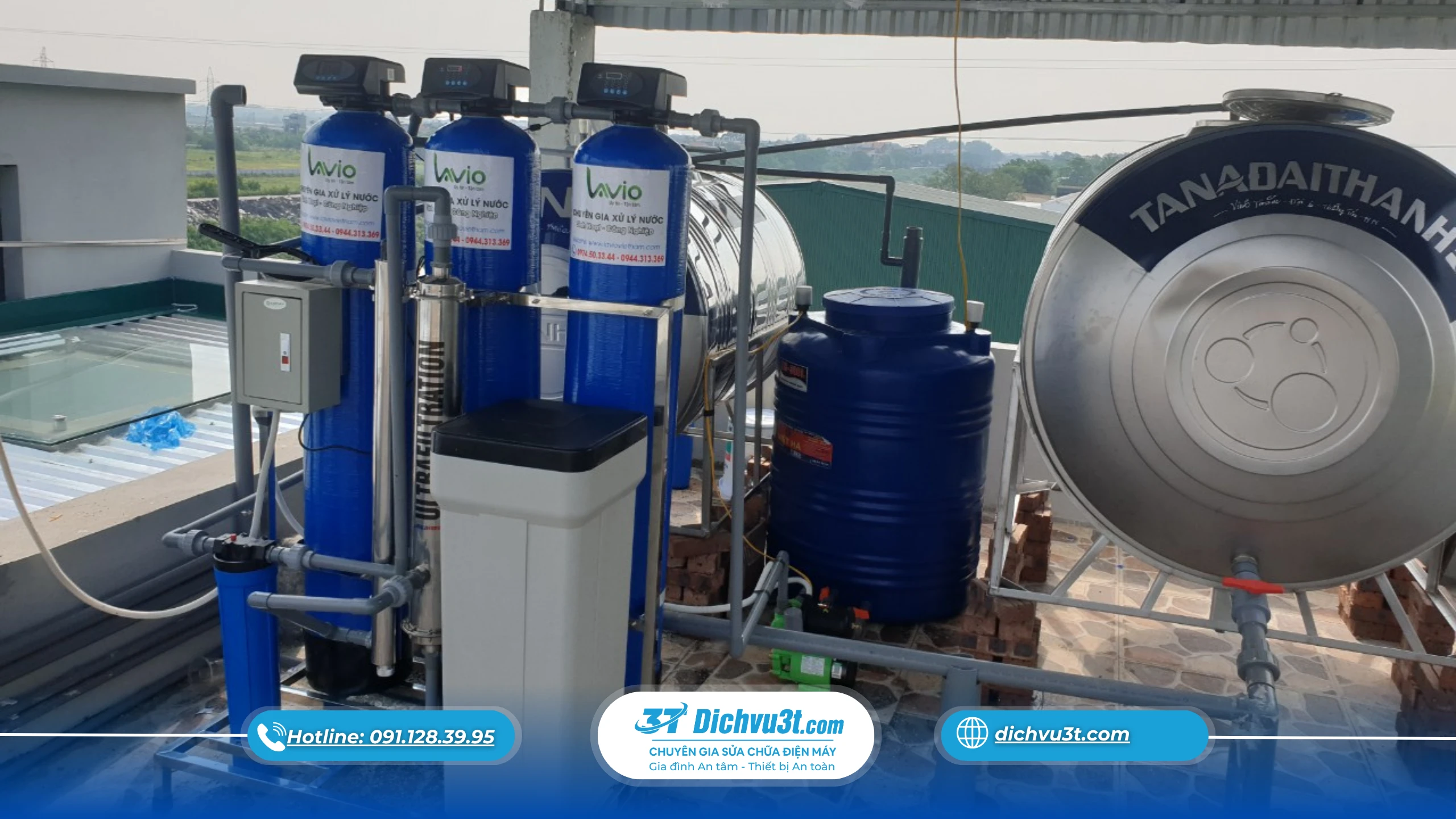 Máy giặt, bình nóng lạnh nhanh hỏng: máy lọc nước tổng bảo vệ chúng ra sao?