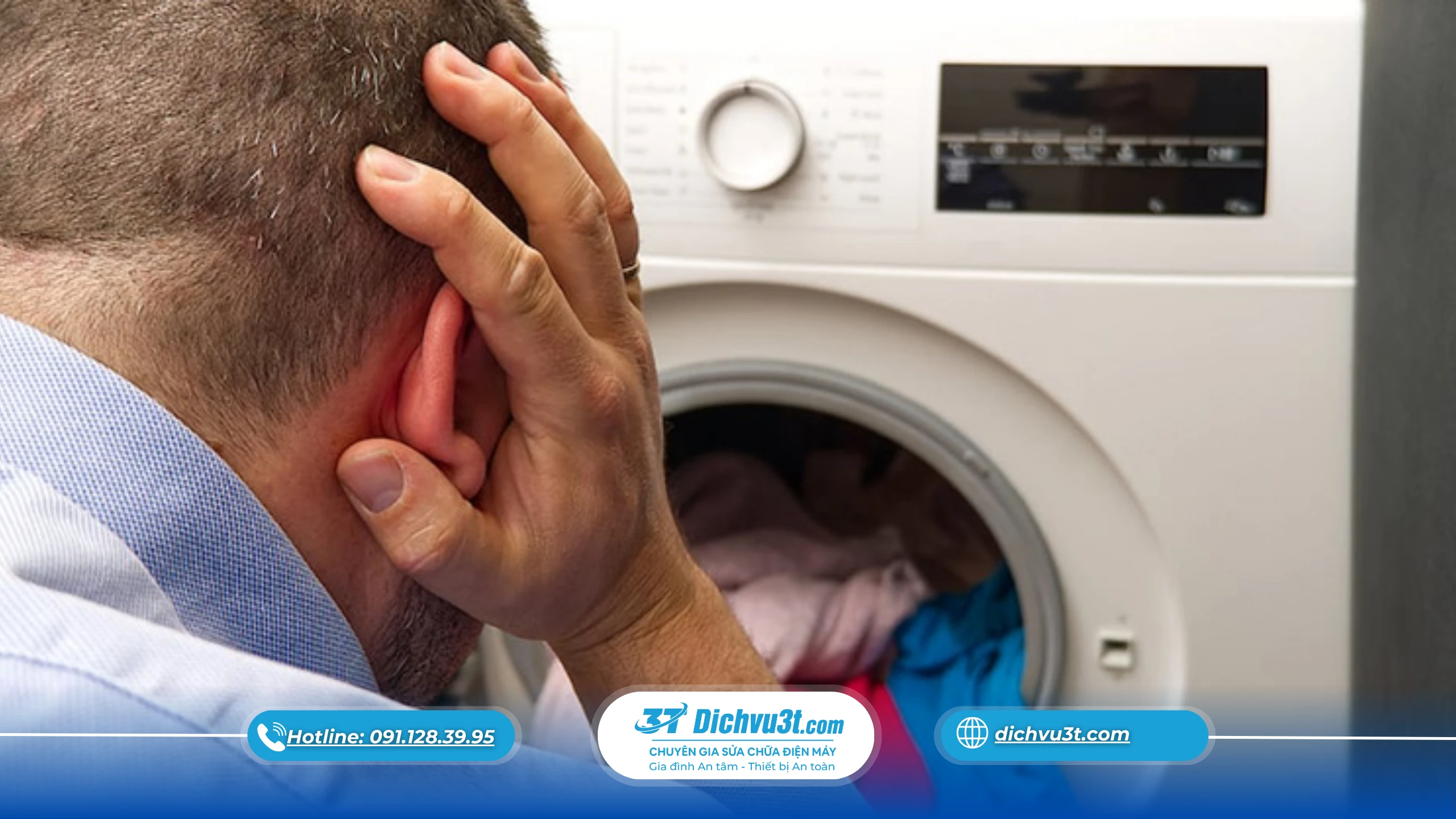 Máy giặt giặt không sạch: Nguyên nhân và cách cải thiện hiệu quả