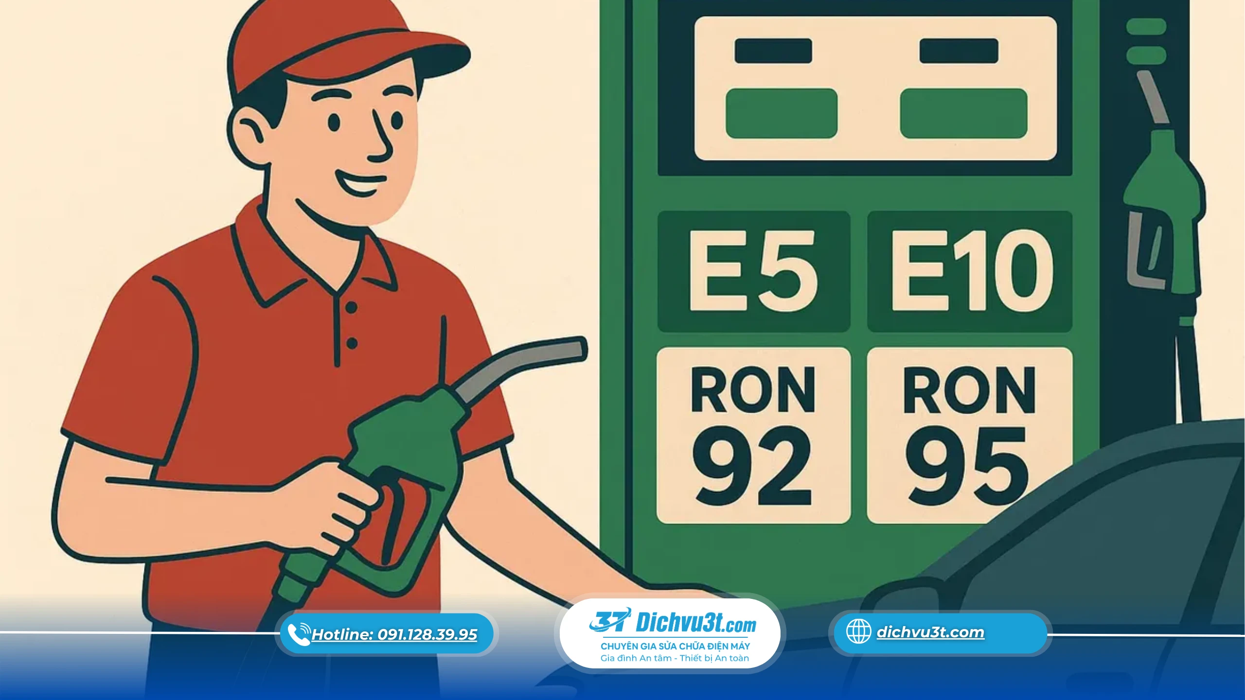 Xăng E10 và xăng RON 95: Loại nào tốt hơn cho xe máy, ô tô?