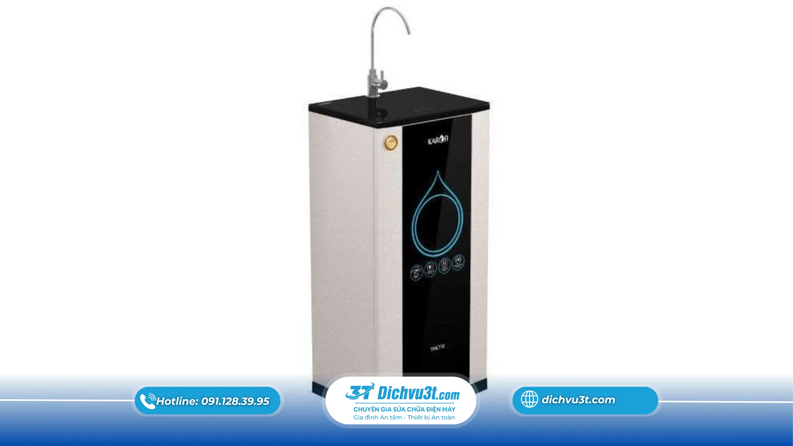 Máy lọc nước có tủ: sang trọng và tiện ích từ Dichvu3t.com