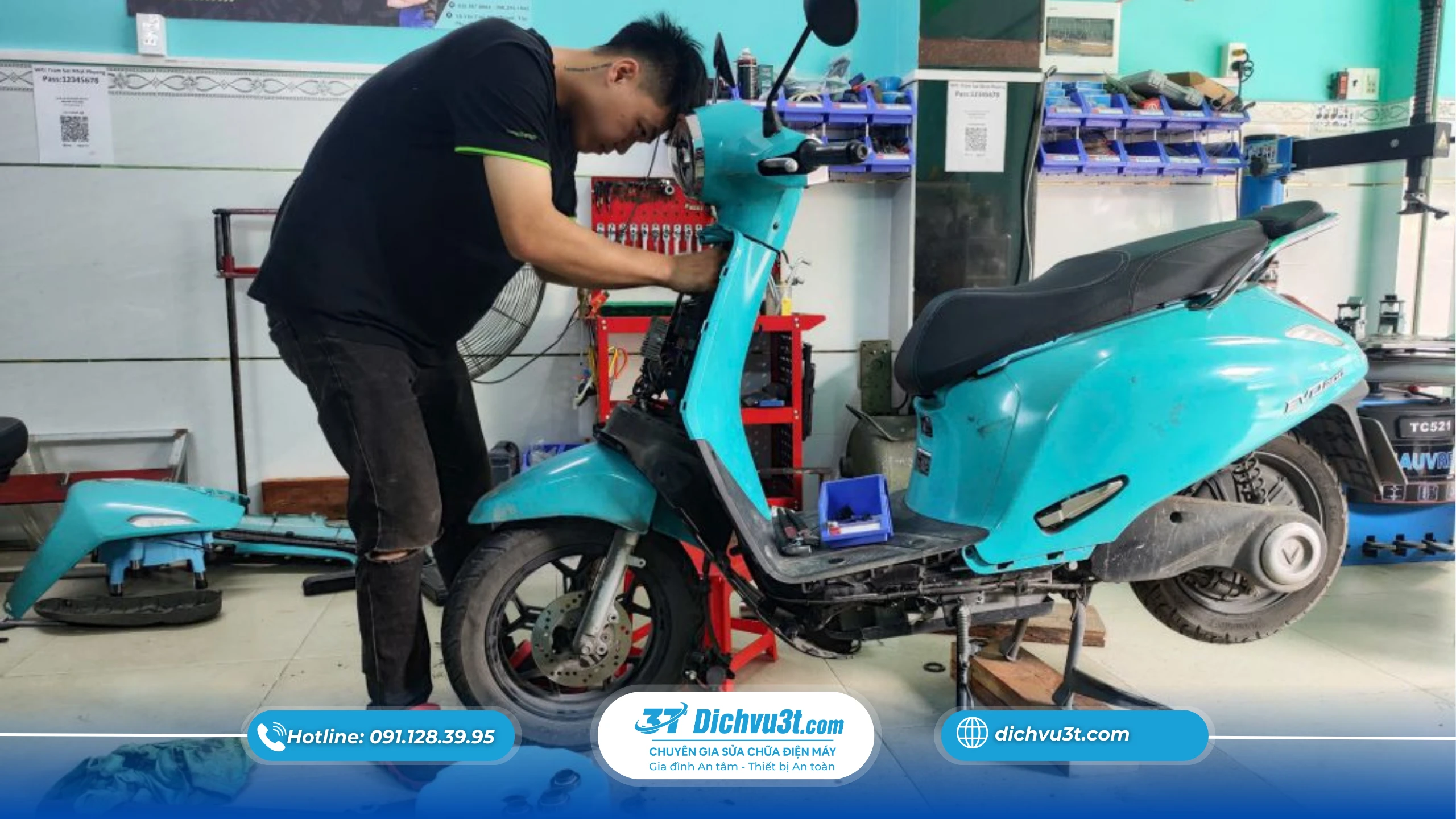 Dịch Vụ Sửa Pin Xe Điện Công Ty Dịch Vụ 3T