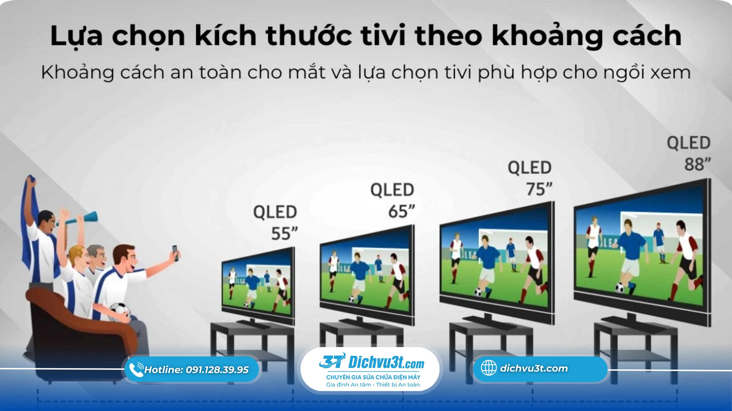 Tư vấn chọn mua tivi phù hợp với gia đình có người lớn tuổi