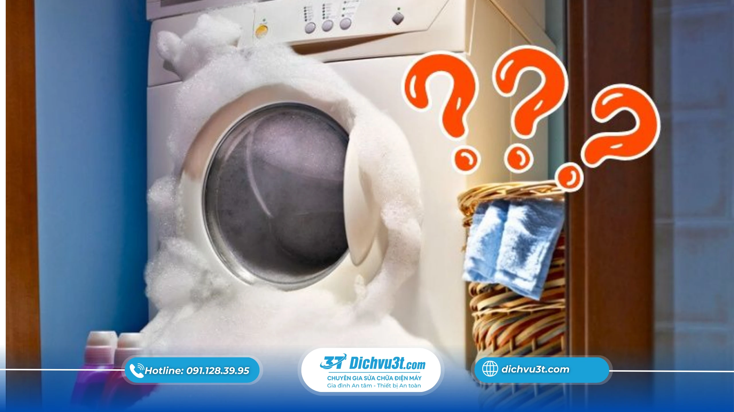 Mua máy giặt không phù hợp không gian lắp đặt