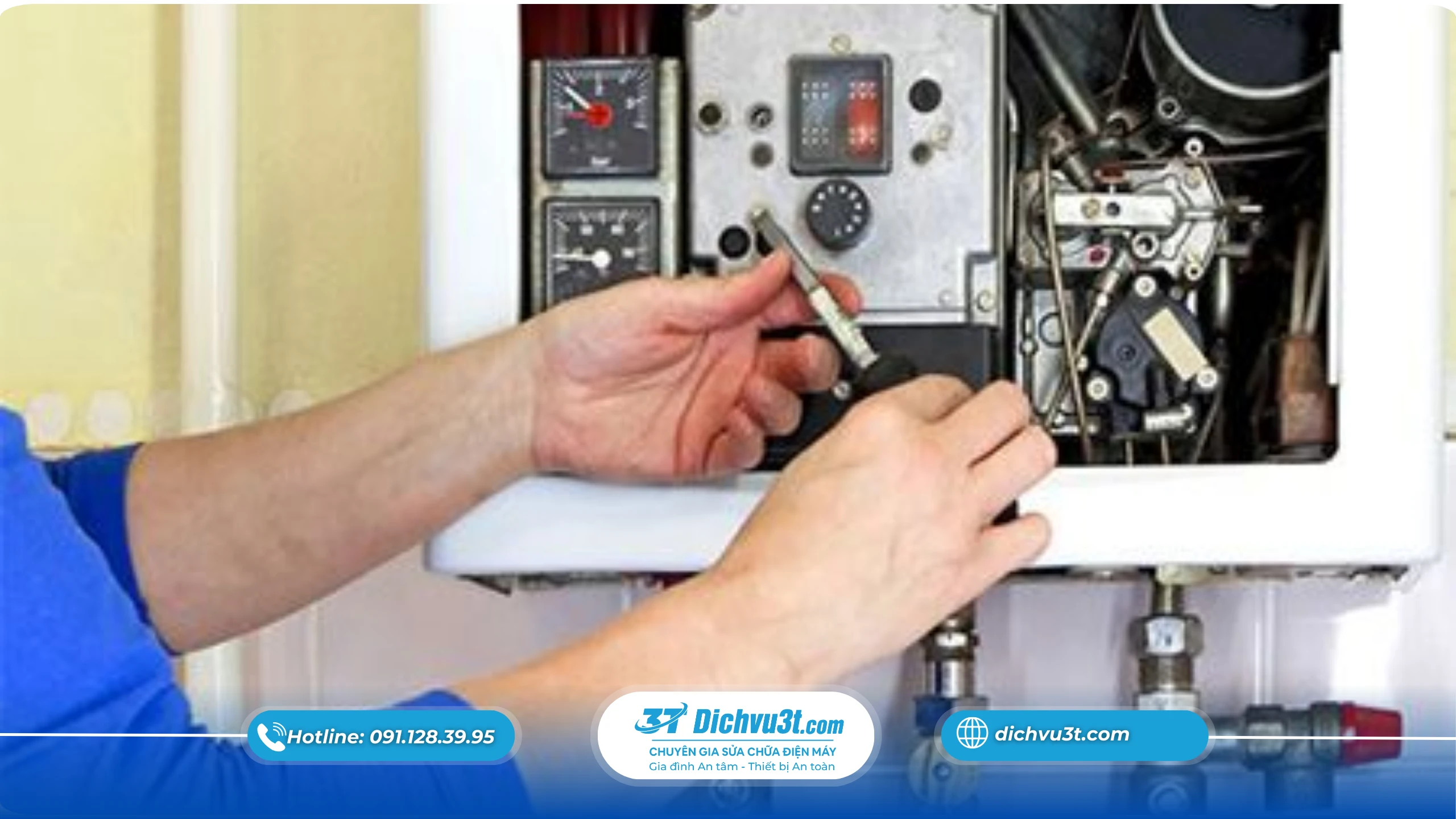 Dichvu3t.com – Dịch vụ sửa bình nóng lạnh nhanh, an toàn, chuyên nghiệp