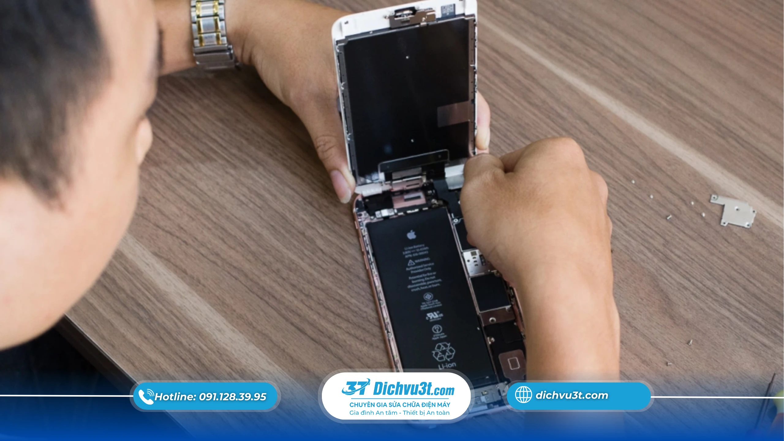 Sửa điện thoại uy tín, giá rẻ, lấy ngay tại Dichvu3t.com