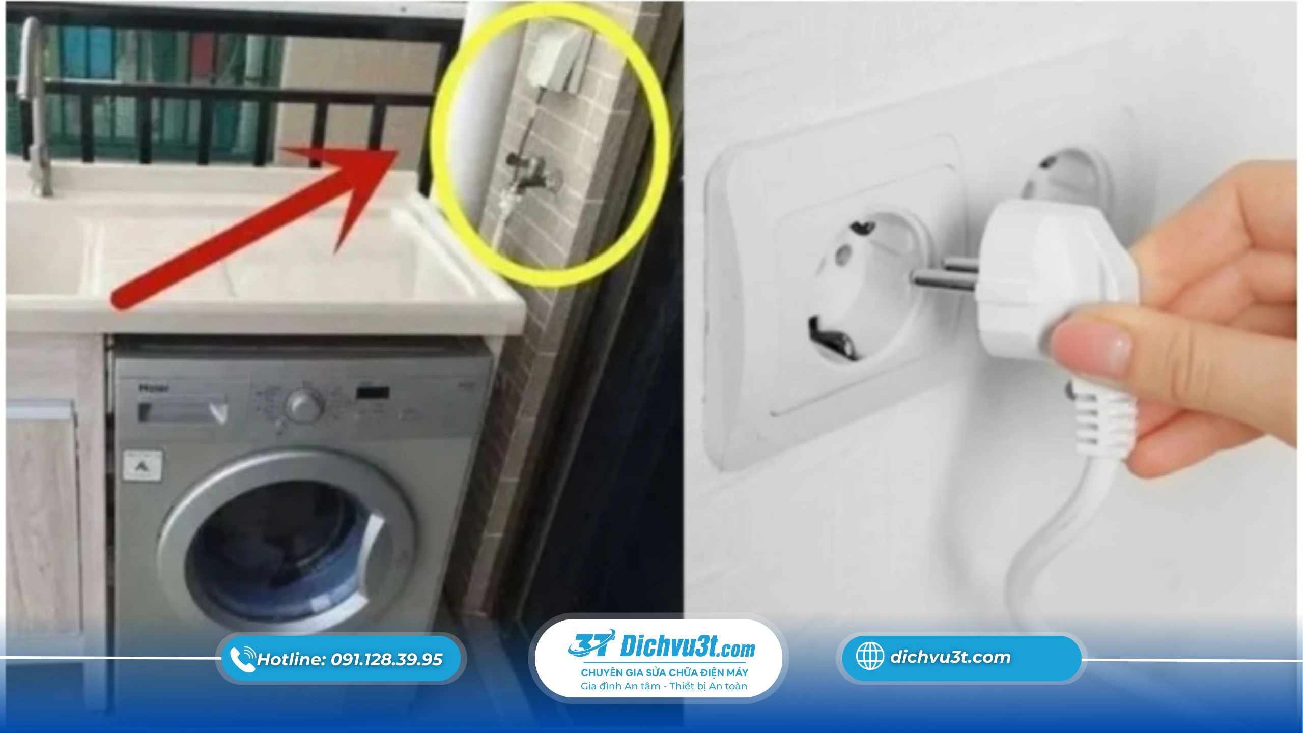 Mẹo Lắp Đặt Máy Giặt Giúp Tiết Kiệm Điện Nước