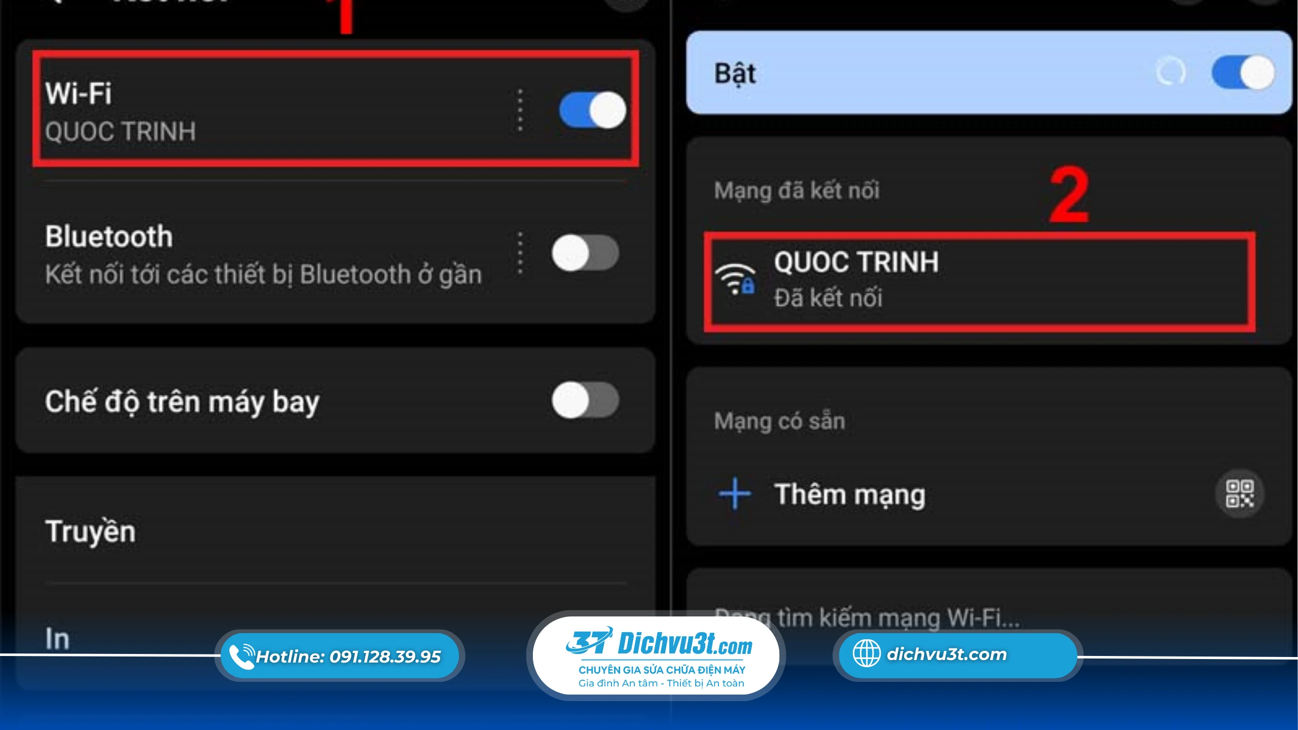 Tại sao điện thoại không kết nối được WiFi? Cách khắc phục