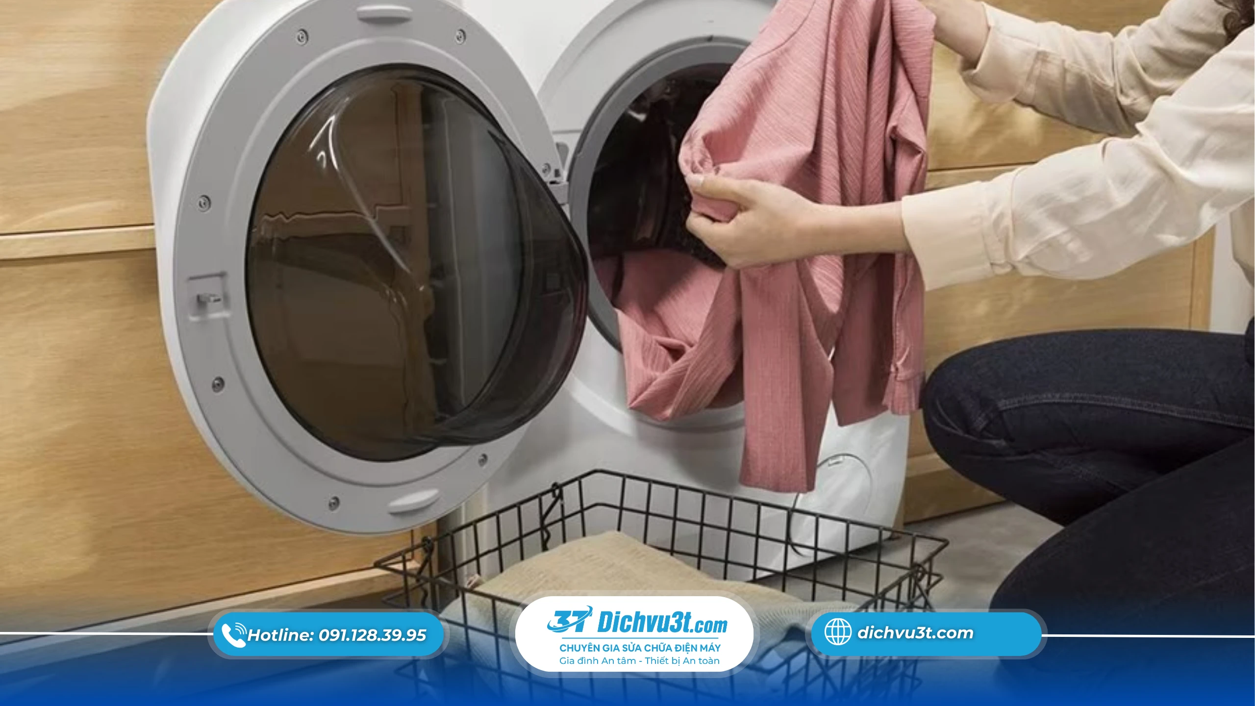 Vệ sinh máy giặt cửa trên nhanh gọn trong 15 phút