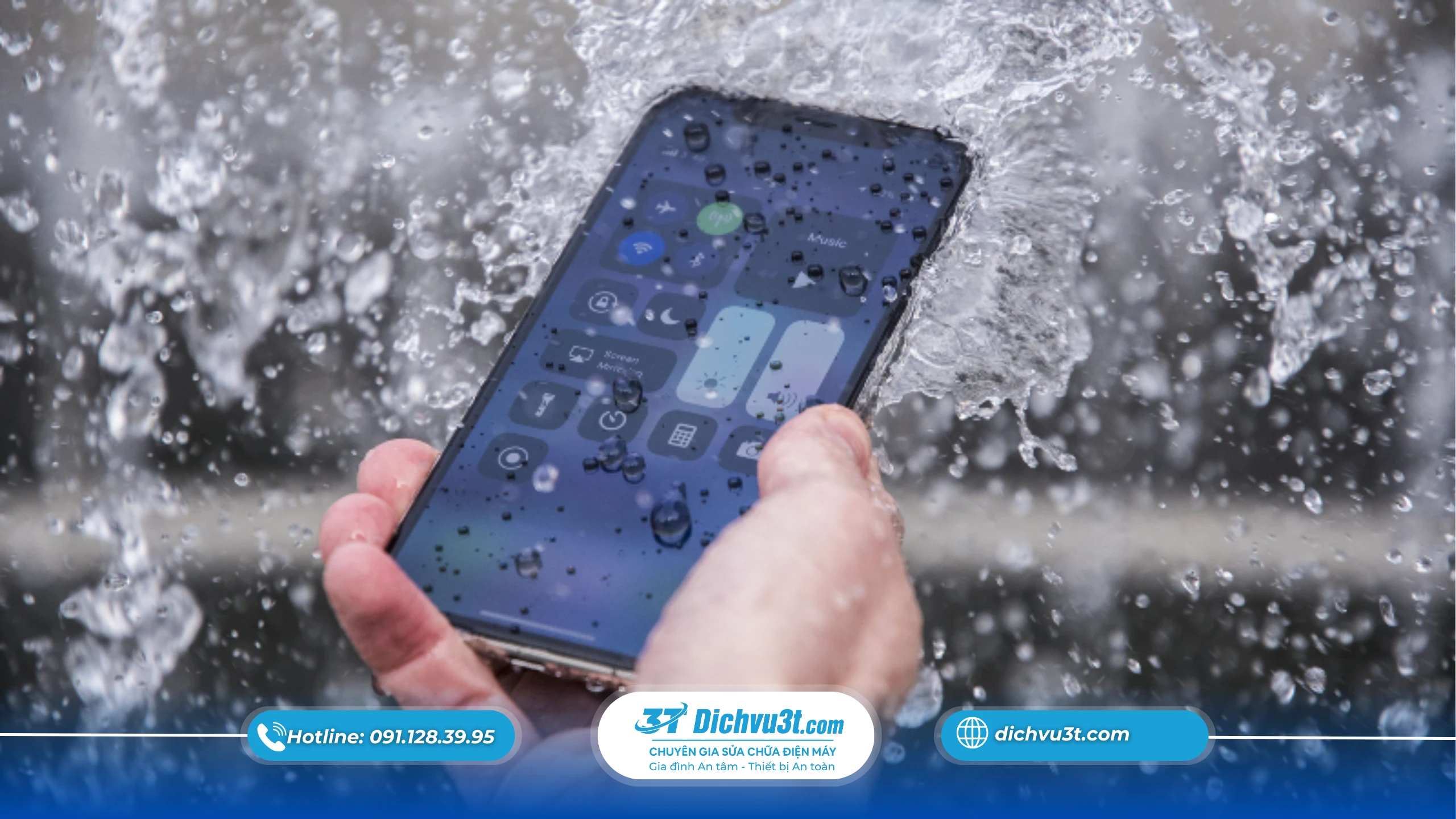 Cách xử lý điện thoại bị vô nước nhanh gọn, đơn giản ngay tại nhà