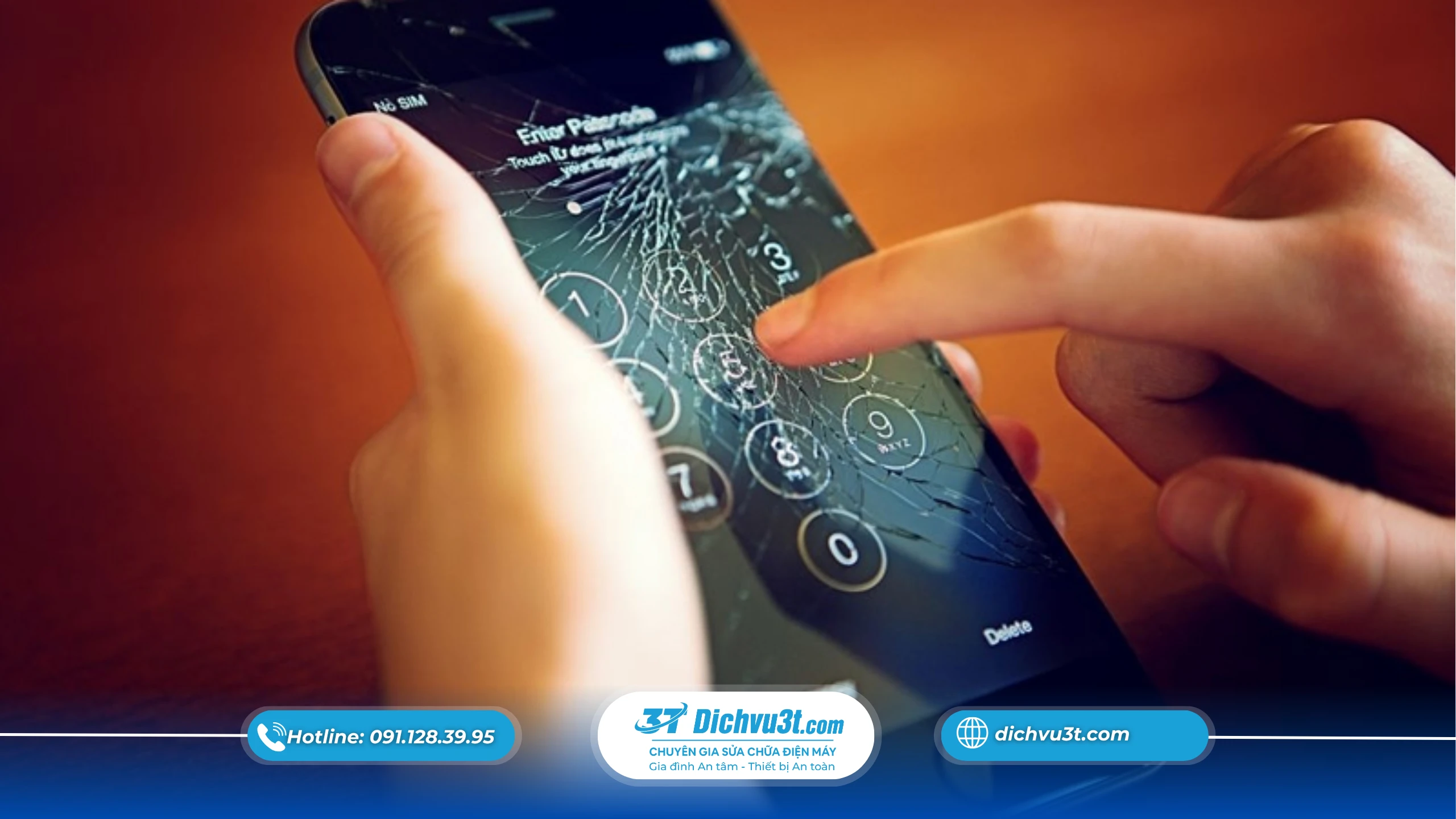 Cách khắc phục màn hình điện thoại bị vỡ nhanh chóng, hiệu quả