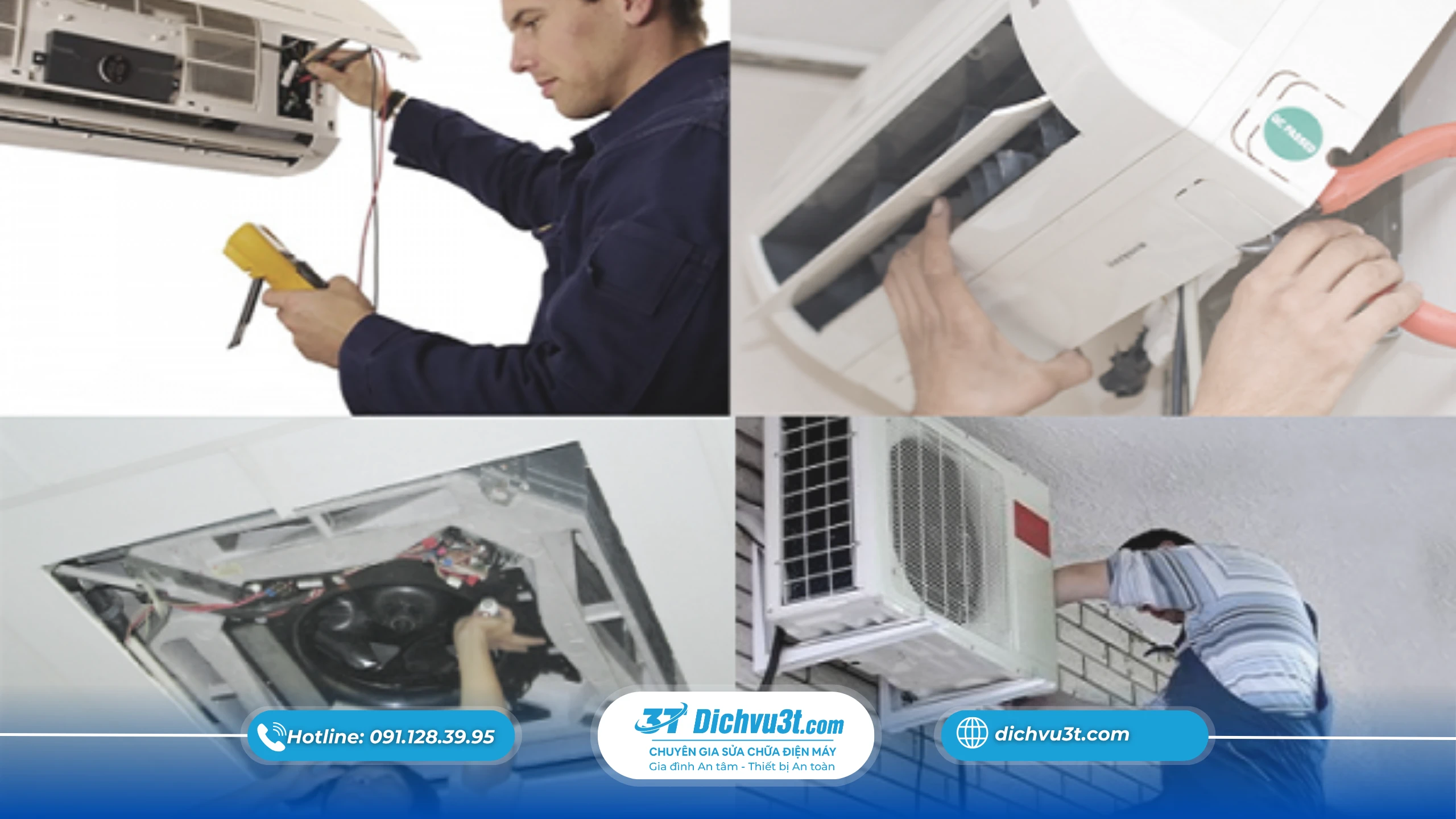 Sửa điều hòa tại nhà Hà Nội: Phục vụ nhanh sau 15 phút