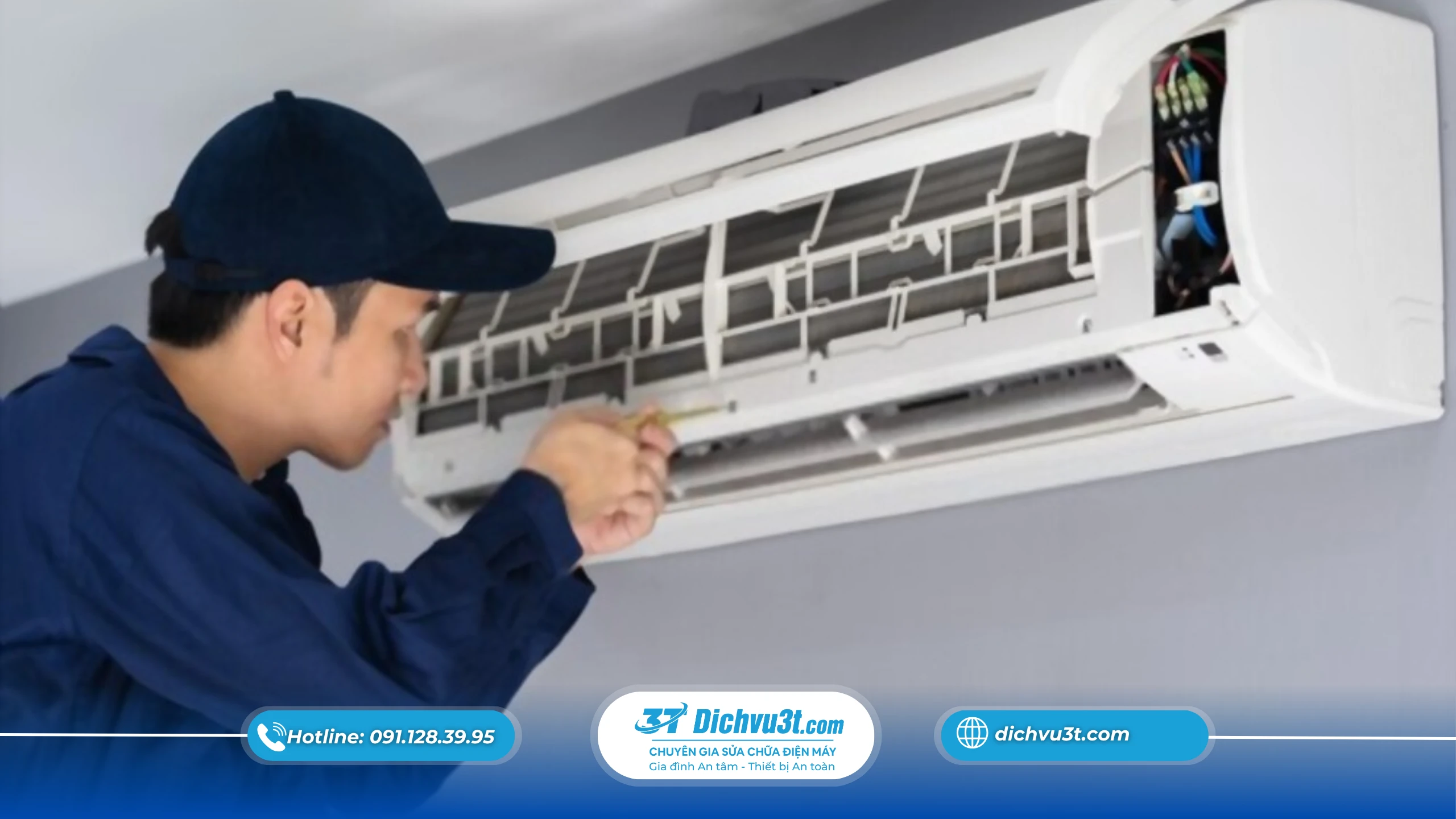 Sửa điều hòa tại nhà Hà Nội: Phục vụ nhanh sau 15 phút