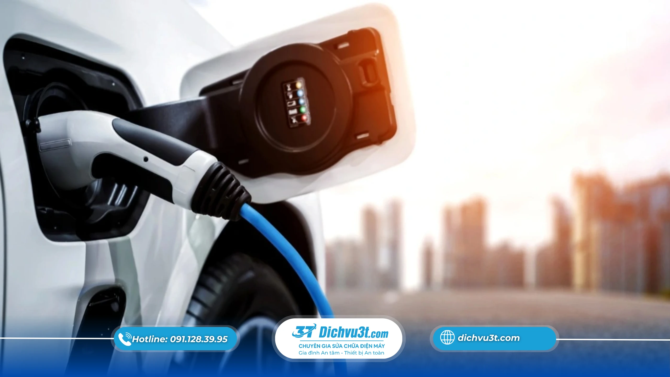 Lắp đặt trạm sạc xe điện nội và ngoại thành Hà Nội – Dichvu3t.com uy tín hàng đầu