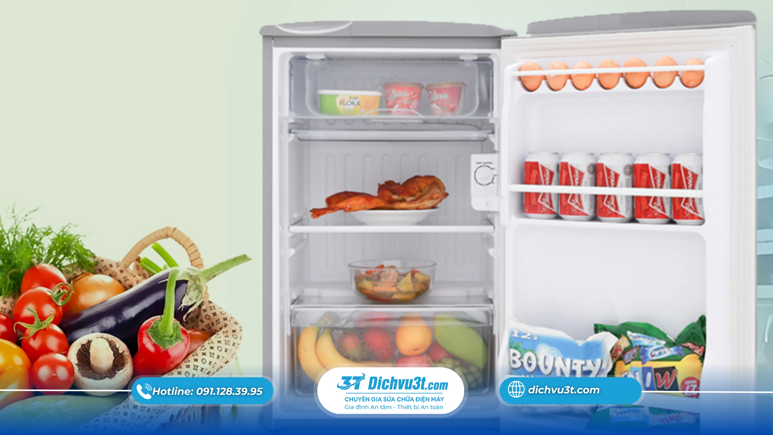 Những nguyên nhân khiến tủ lạnh đóng tuyết