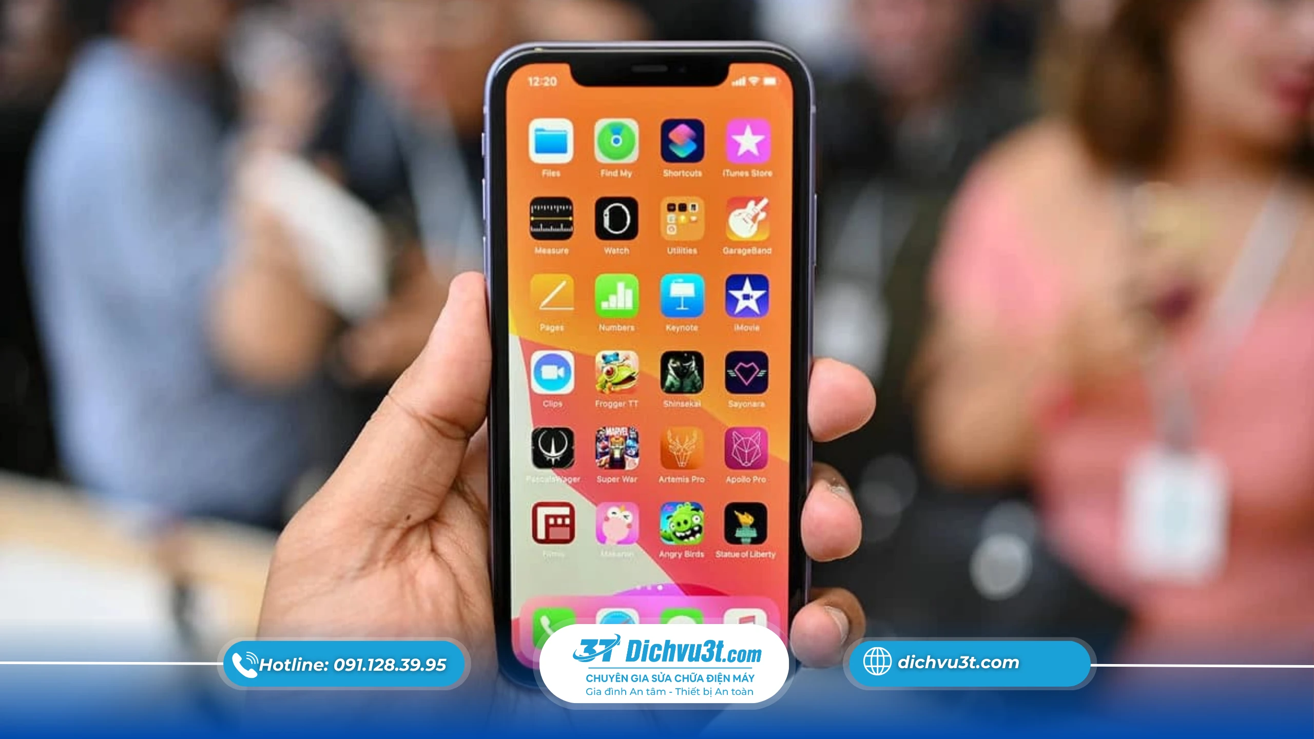 Bảng giá thay màn hình iPhone 11 chính hãng, giá rẻ