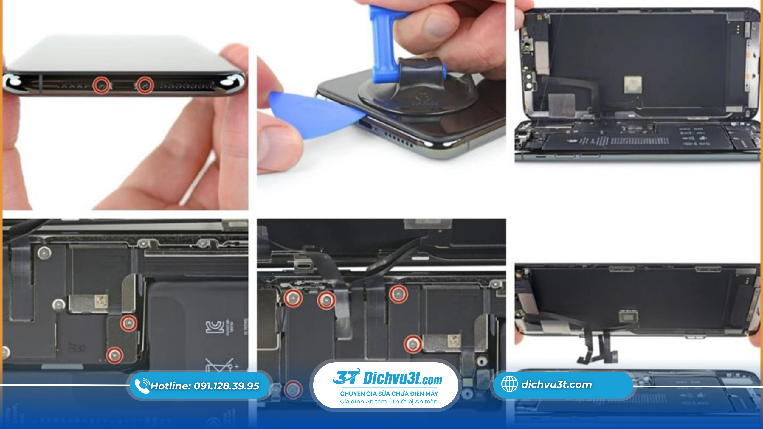 Bảng giá thay màn hình iPhone 11 chính hãng, giá rẻ