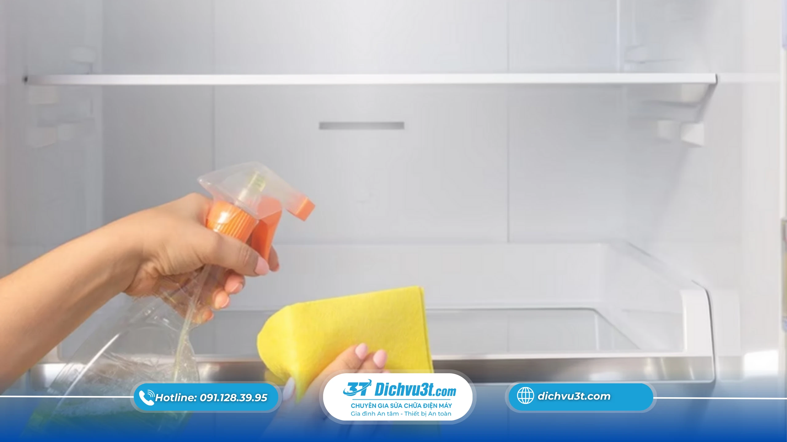 Các sai lầm khi vệ sinh tủ lạnh mà ít ai biết