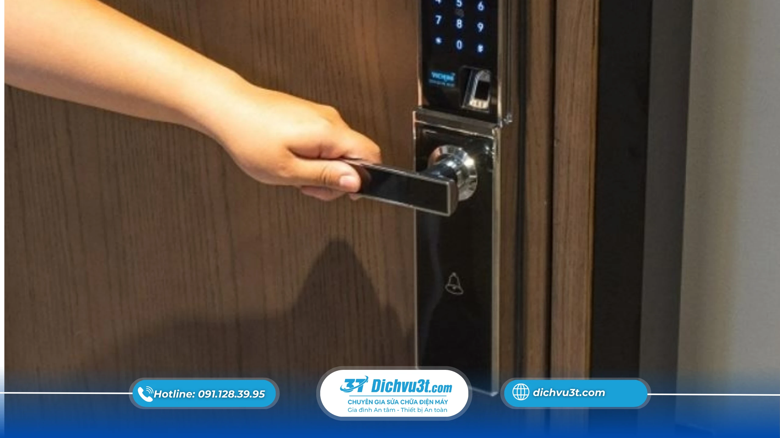 lắp đặt khóa thông minh