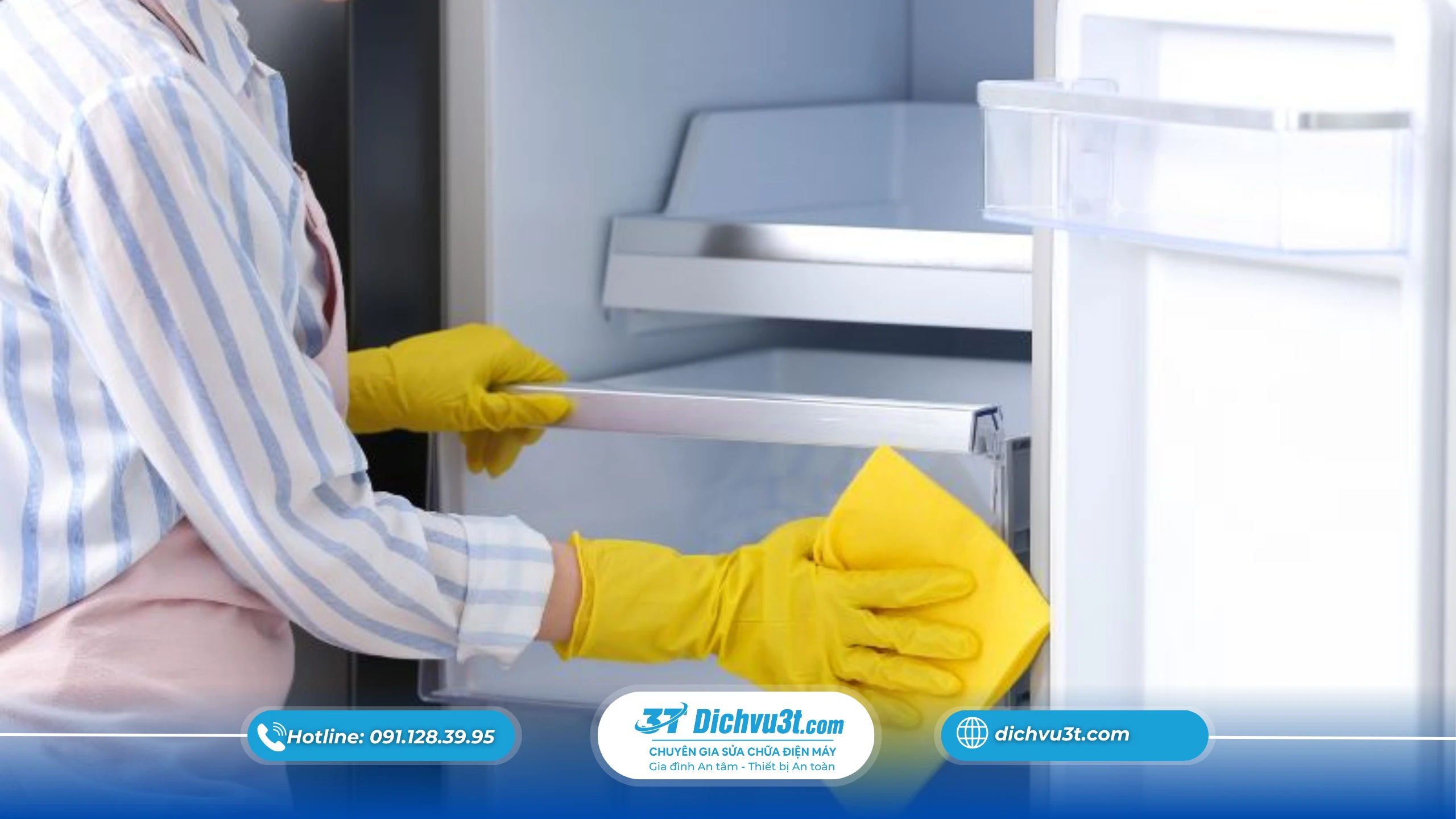 Mẹo giữ tủ lạnh luôn sạch sẽ và thơm tho