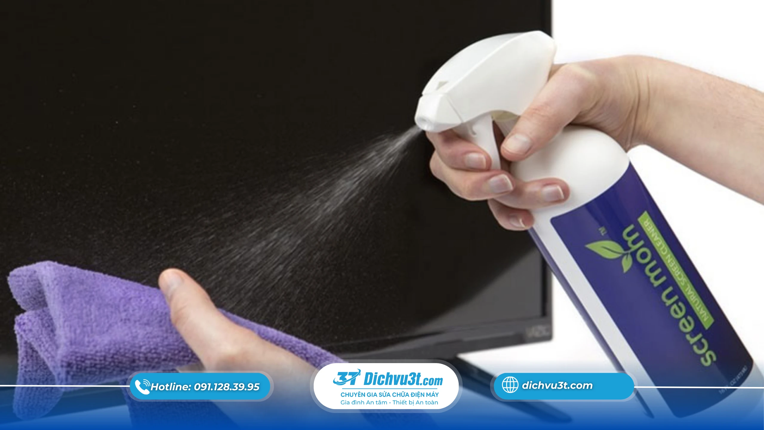 7 sai lầm thường mắc phải khi vệ sinh màn hình tivi