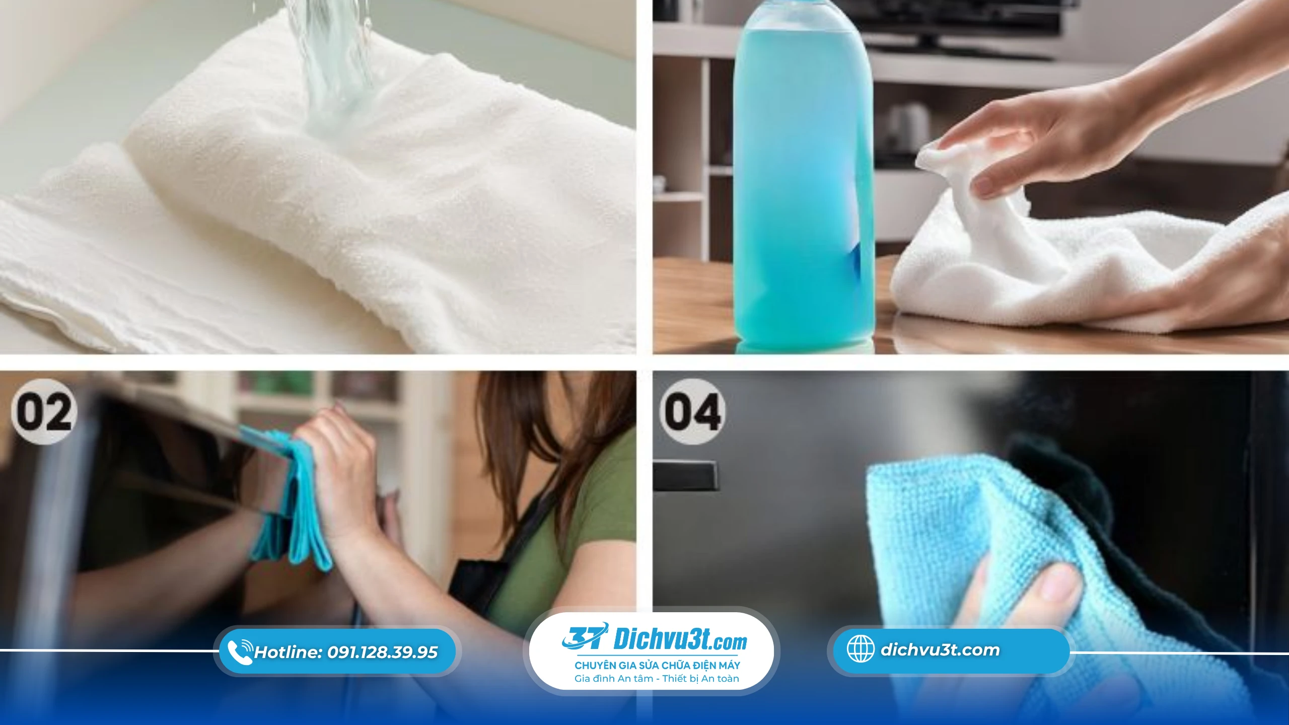 Hướng dẫn vệ sinh tivi đúng cách, sạch bong đón Tết