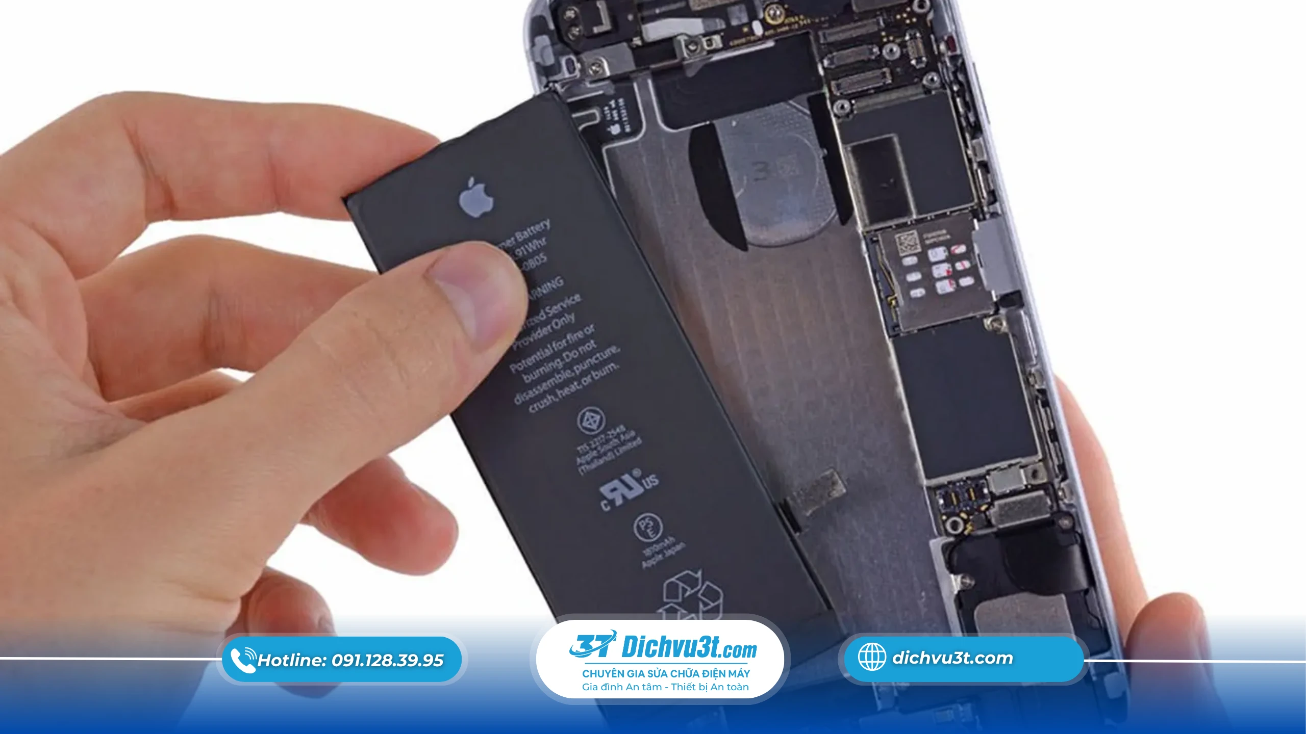 Hướng dẫn cách tự thay pin iPhone tại nhà