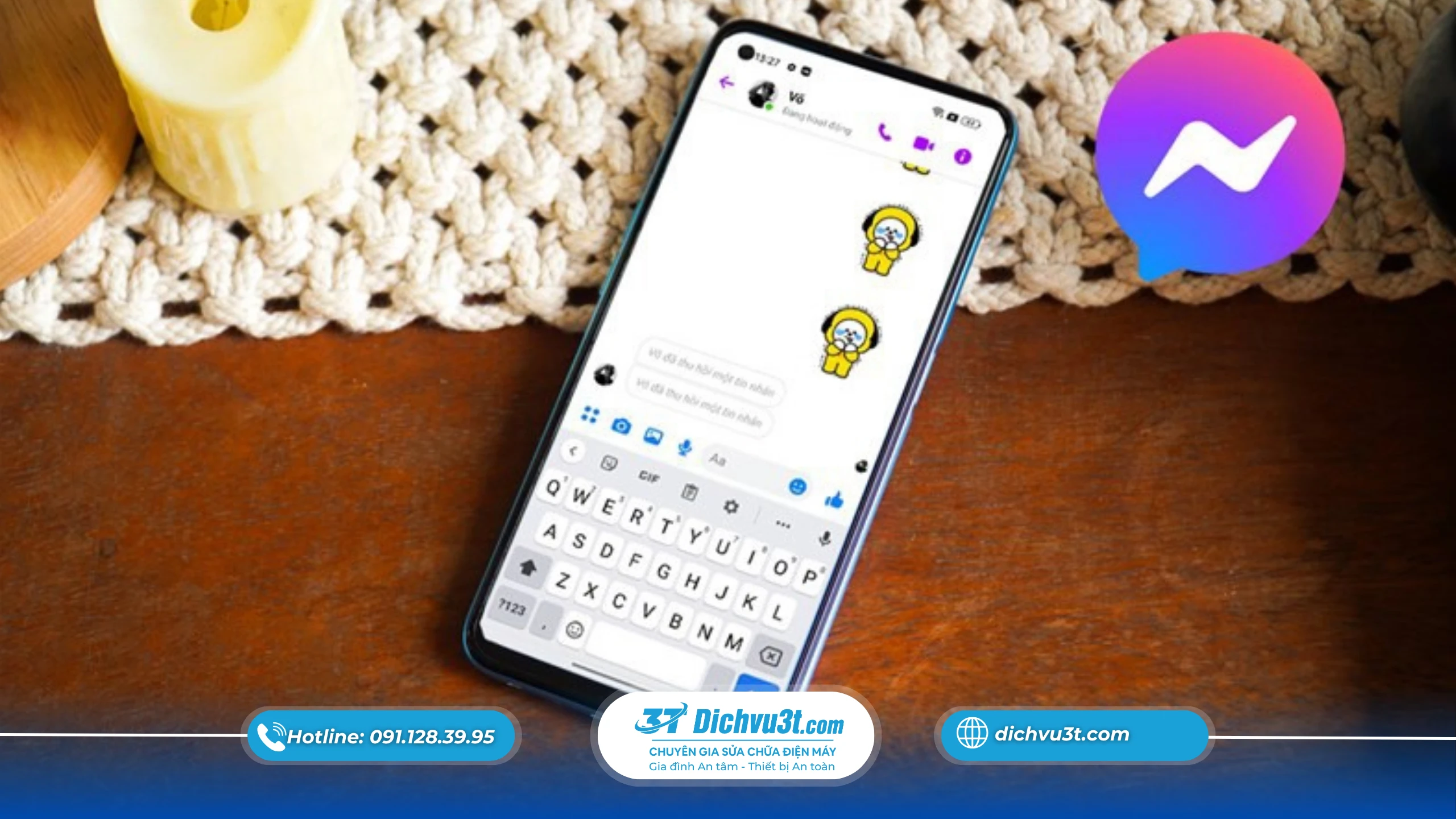 Hướng dẫn cách xem tin nhắn đã thu hồi trên Messenger Xiaomi siêu dễ