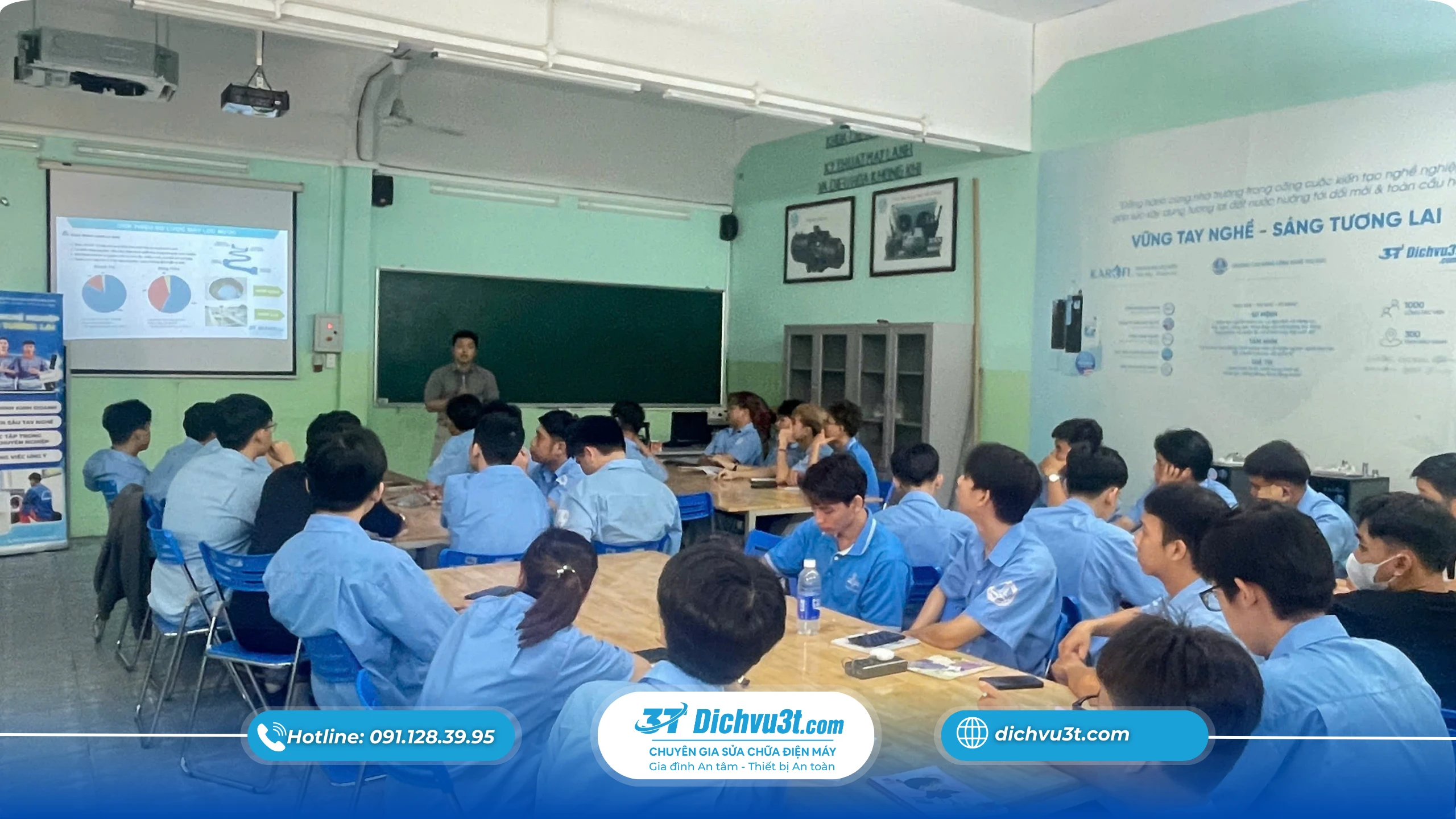 Dichvu3t.com hợp tác cùng Trường Cao đẳng Công Nghệ Thủ Đức chia sẻ kiến thức kỹ thuật cho sinh viên