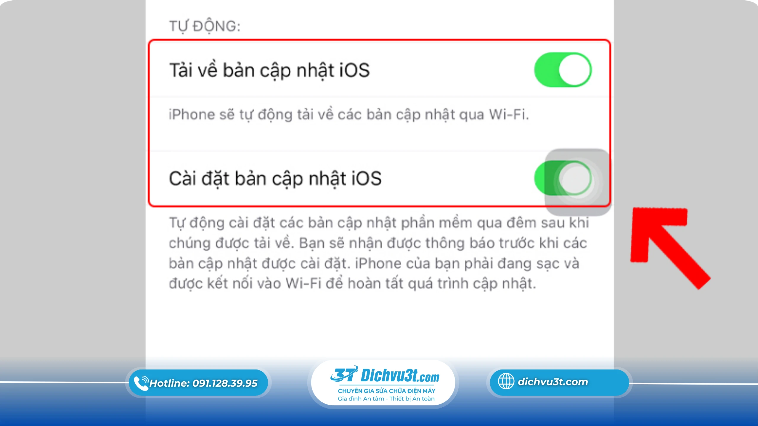 Mẹo xử lý lỗi không cập nhật được iOS trên iPhone hiệu quả