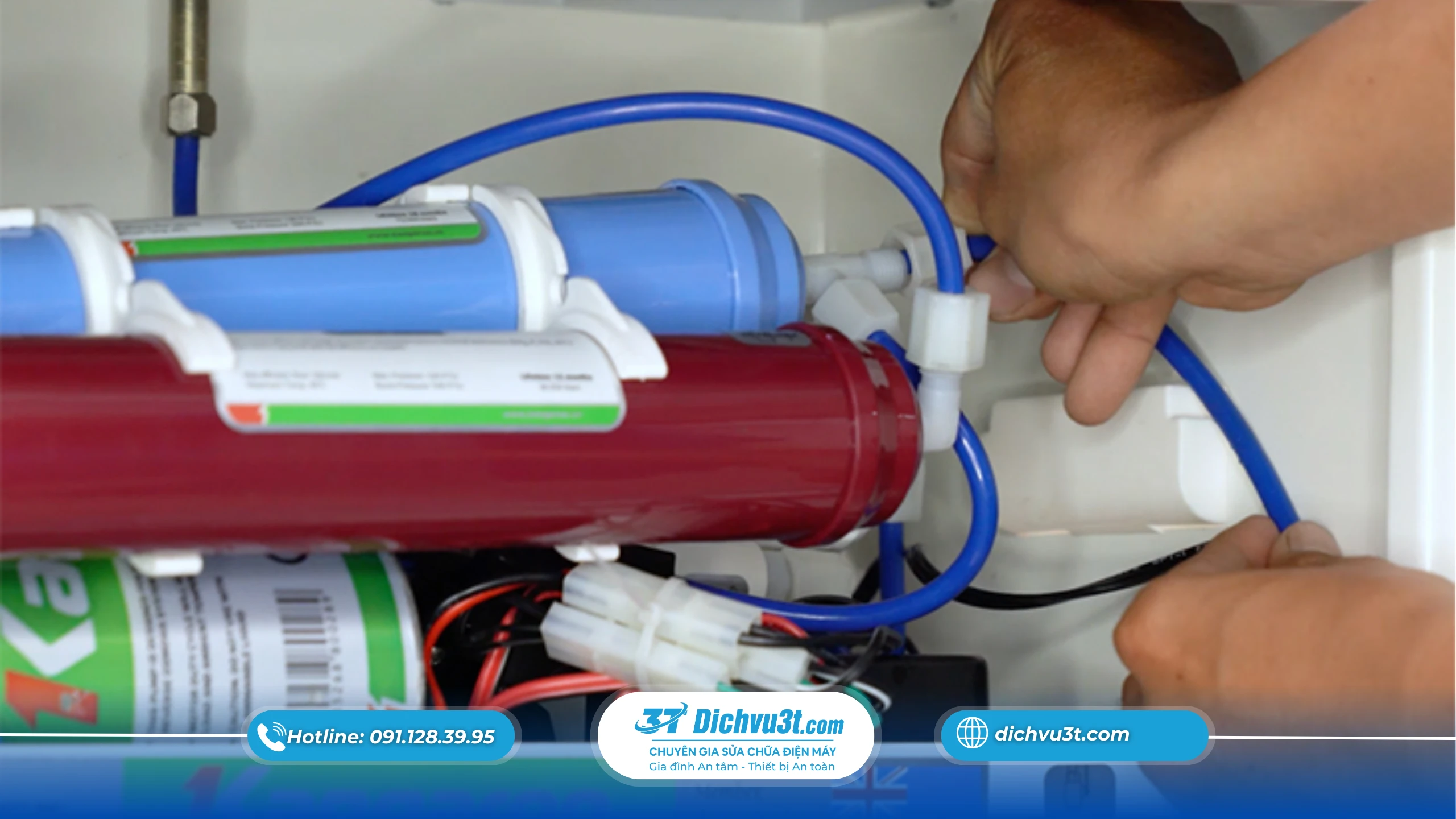 tự thay lõi lọc nước tại nhà