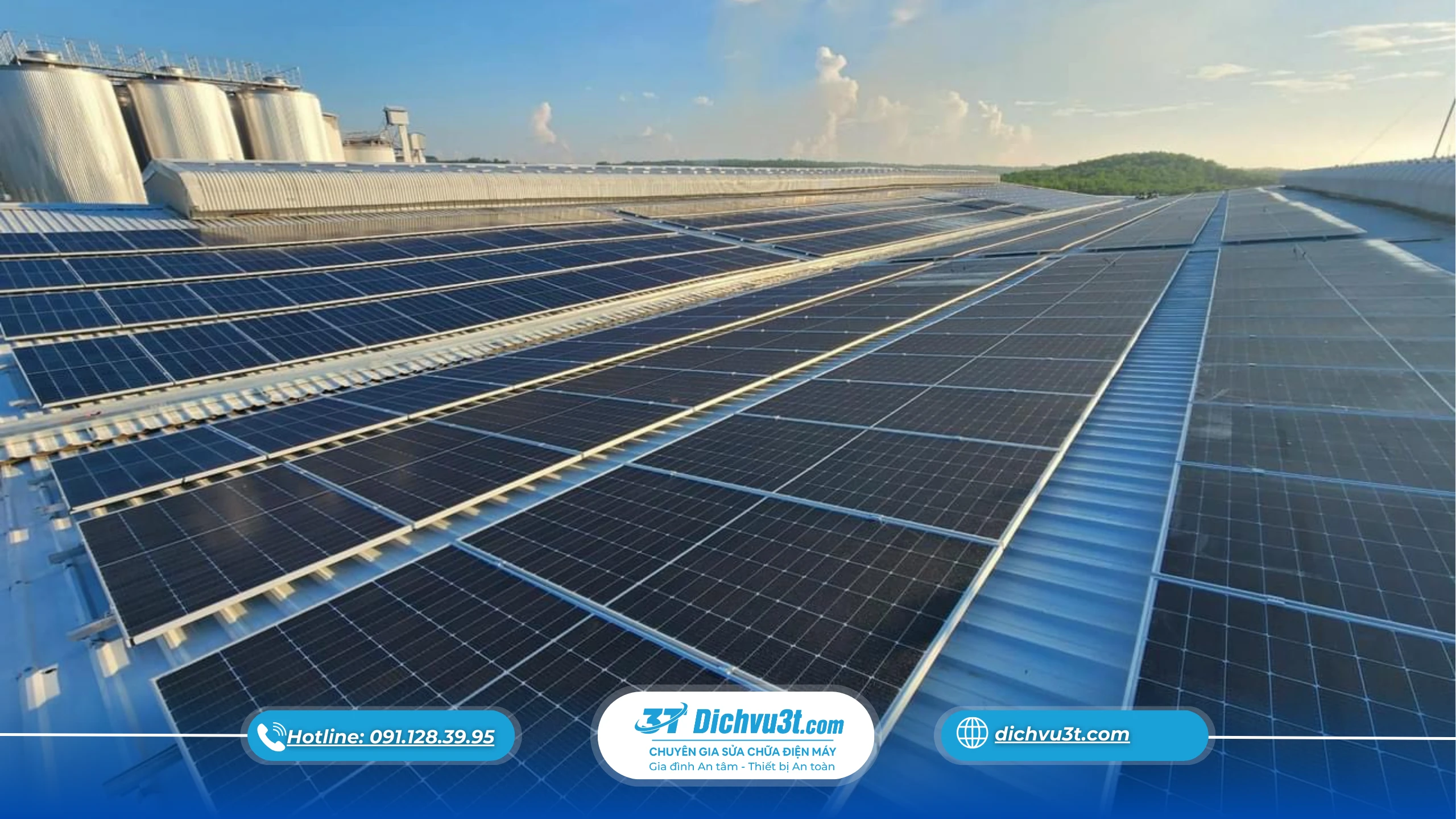 lắp đặt điện năng lượng mặt trời