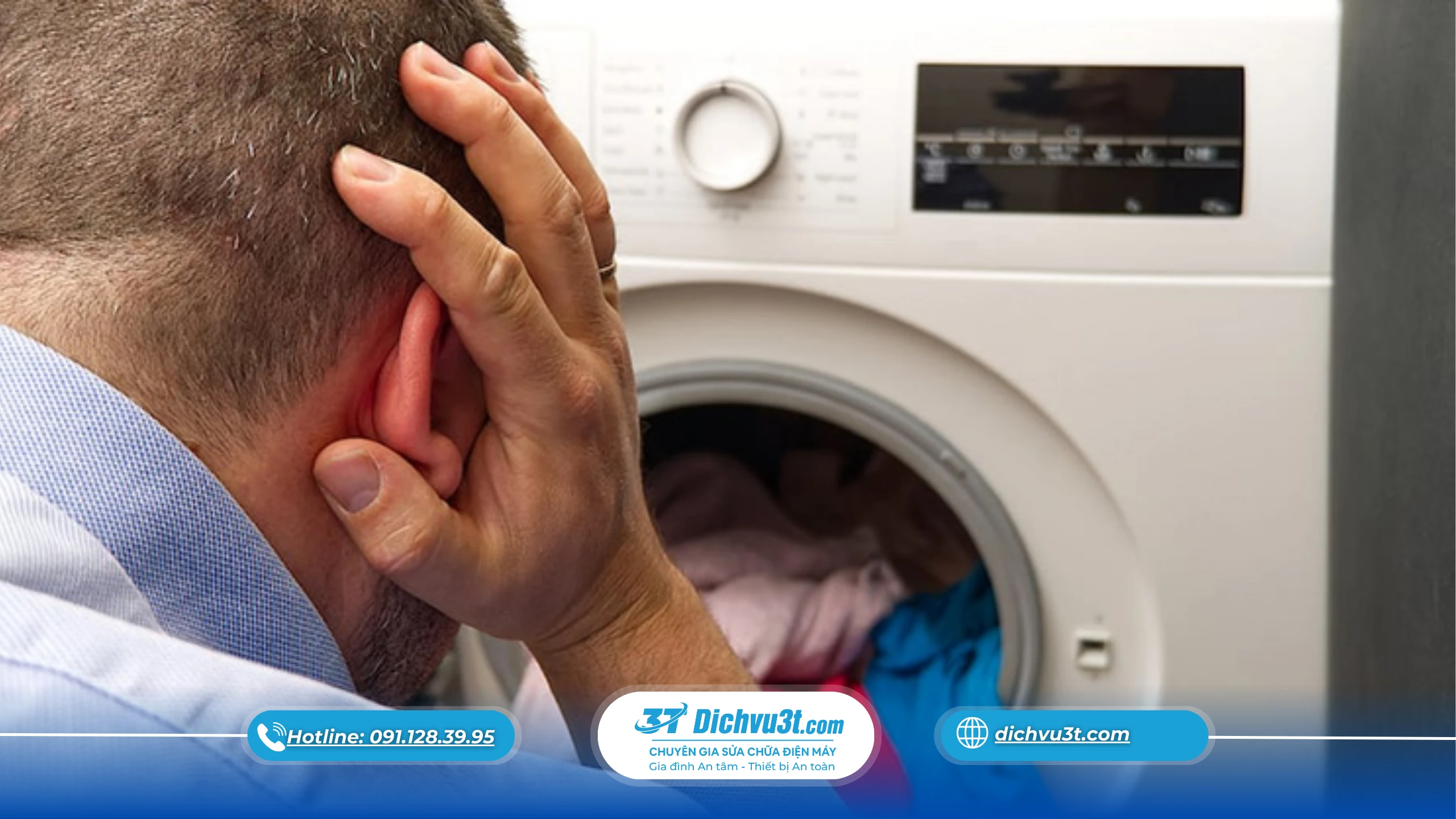 lắp đặt 2 máy giặt trong nhà