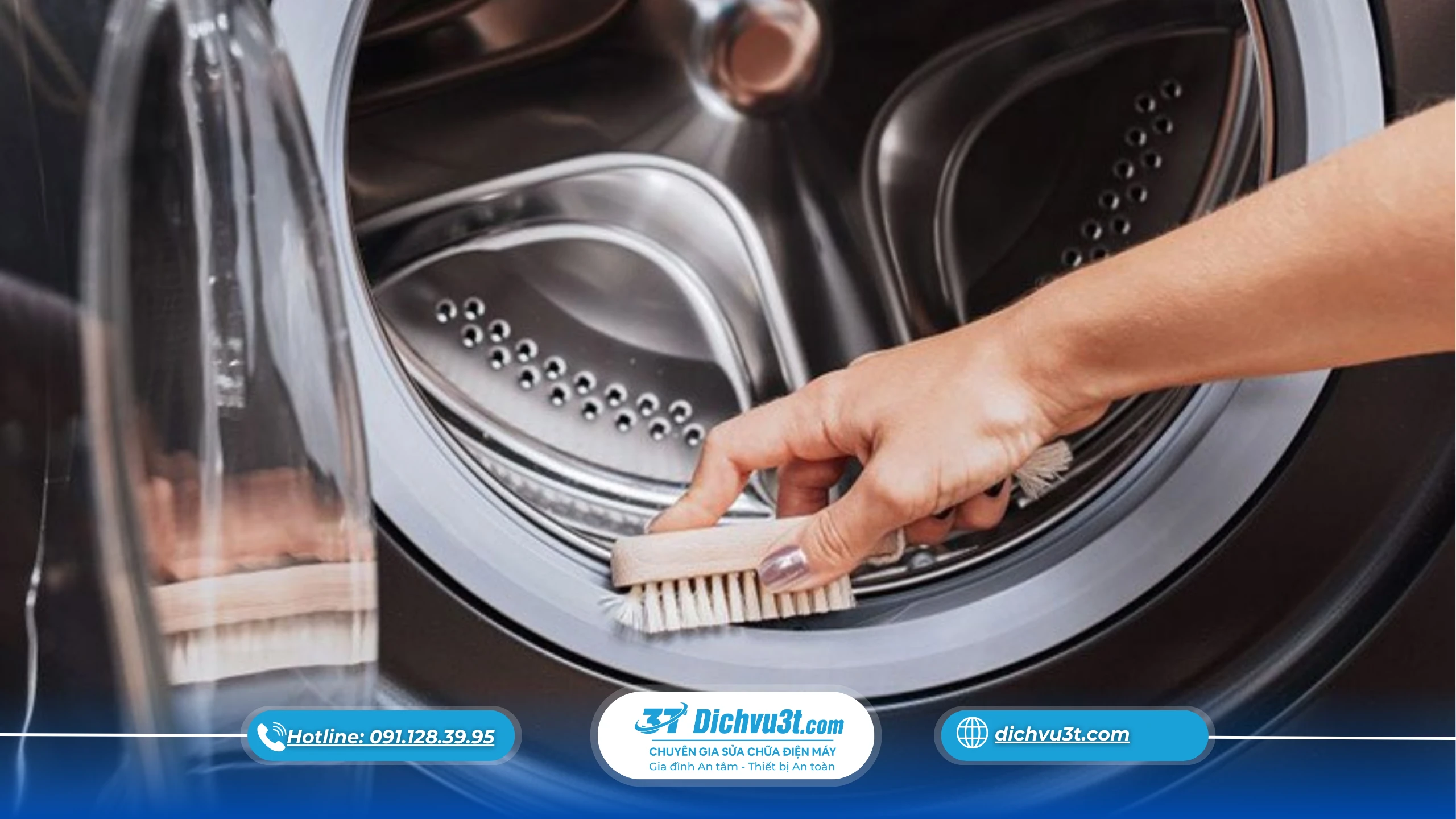 vệ sinh máy giặt tại nhà