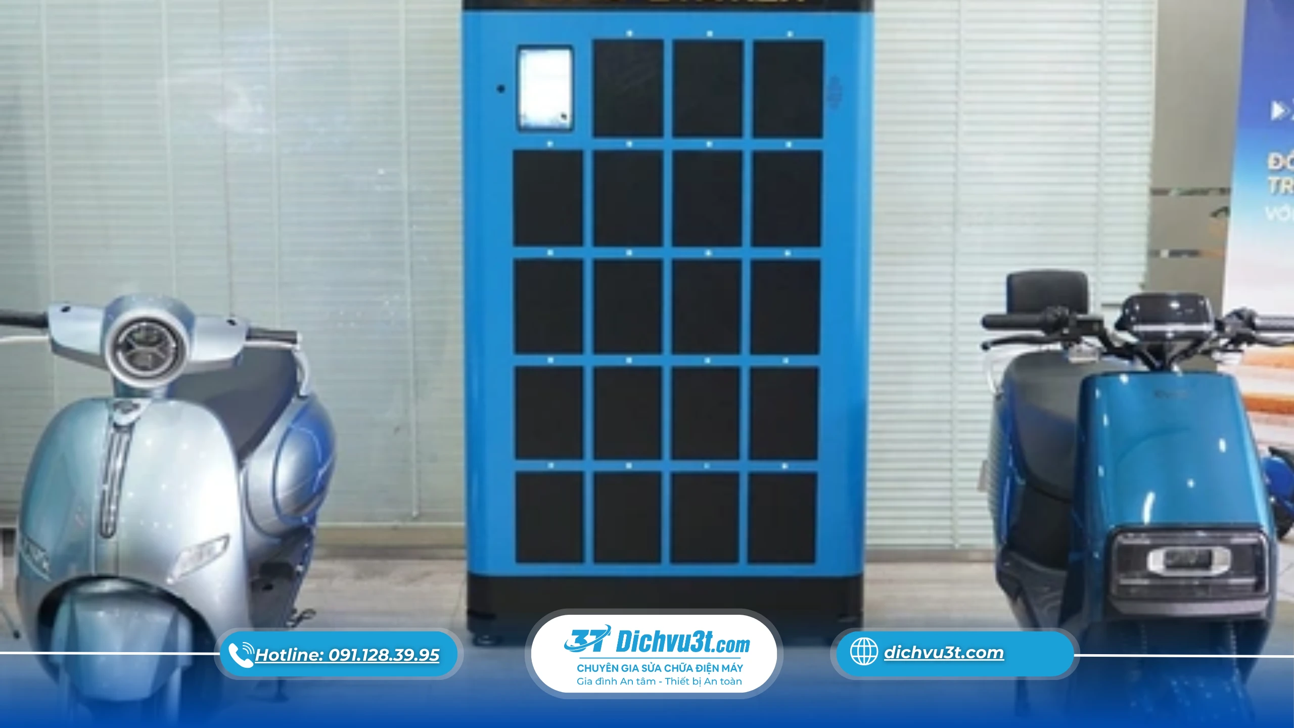 đổi pin xe điện