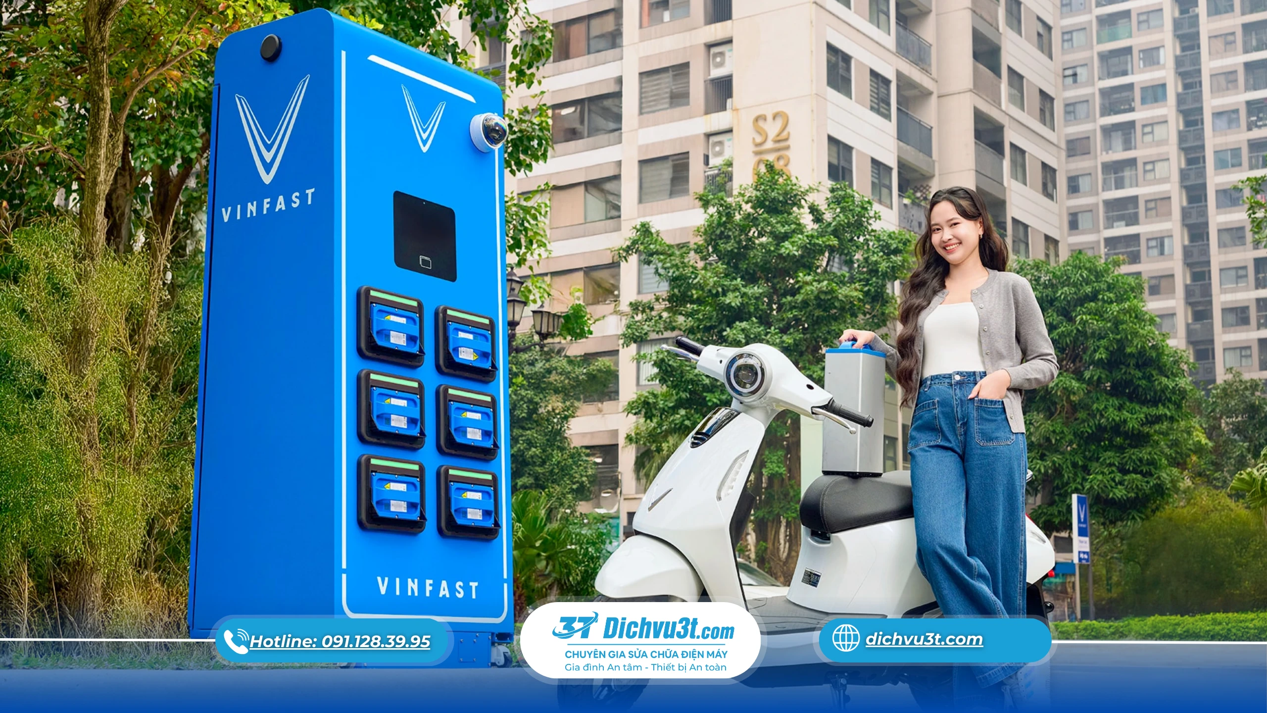  trạm đổi pin xe điện