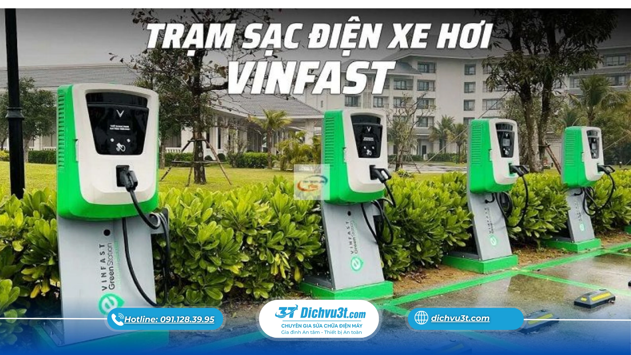Lắp đặt trạm sạc xe điện