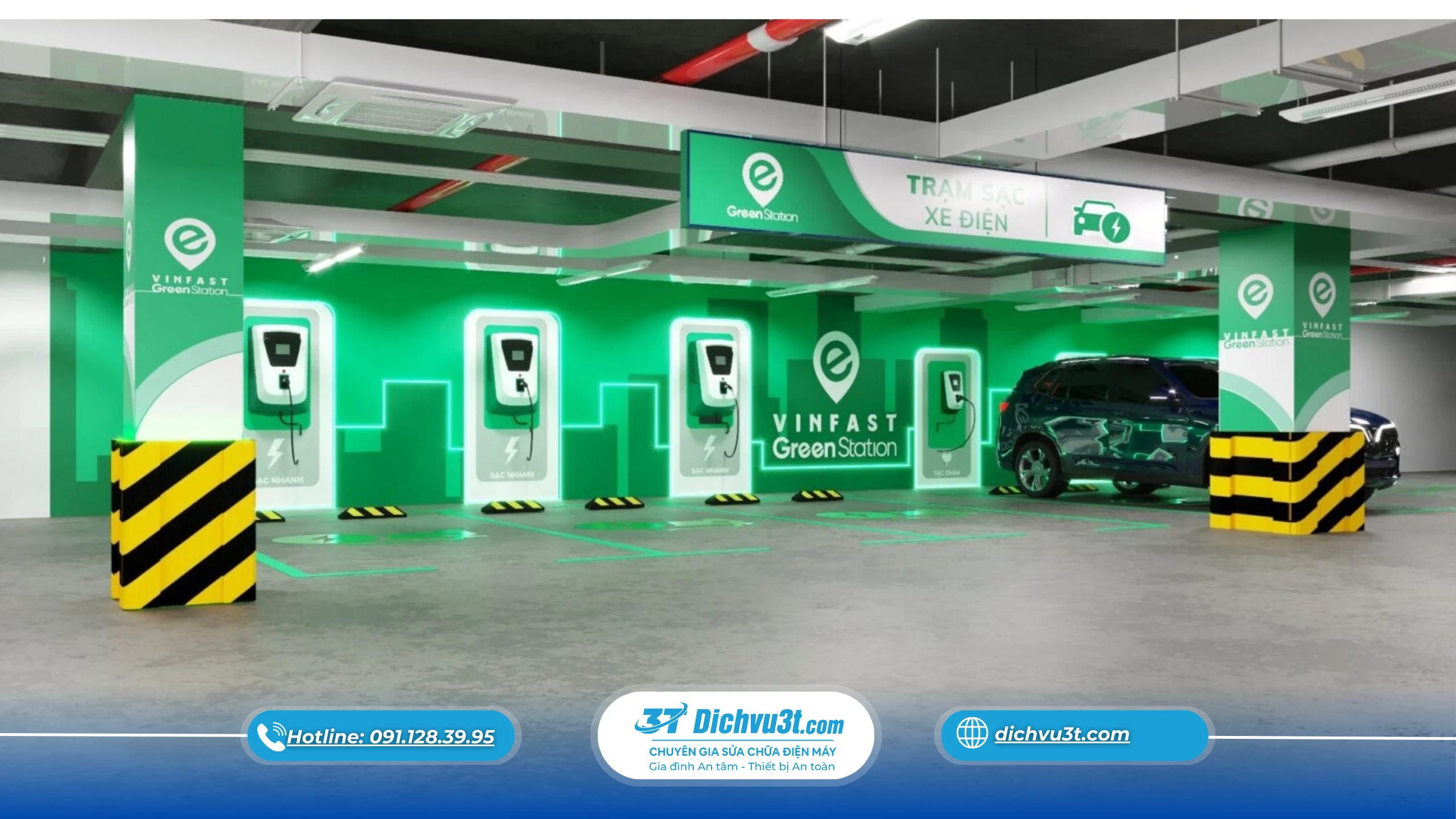 Kinh doanh trạm sạc xe điện