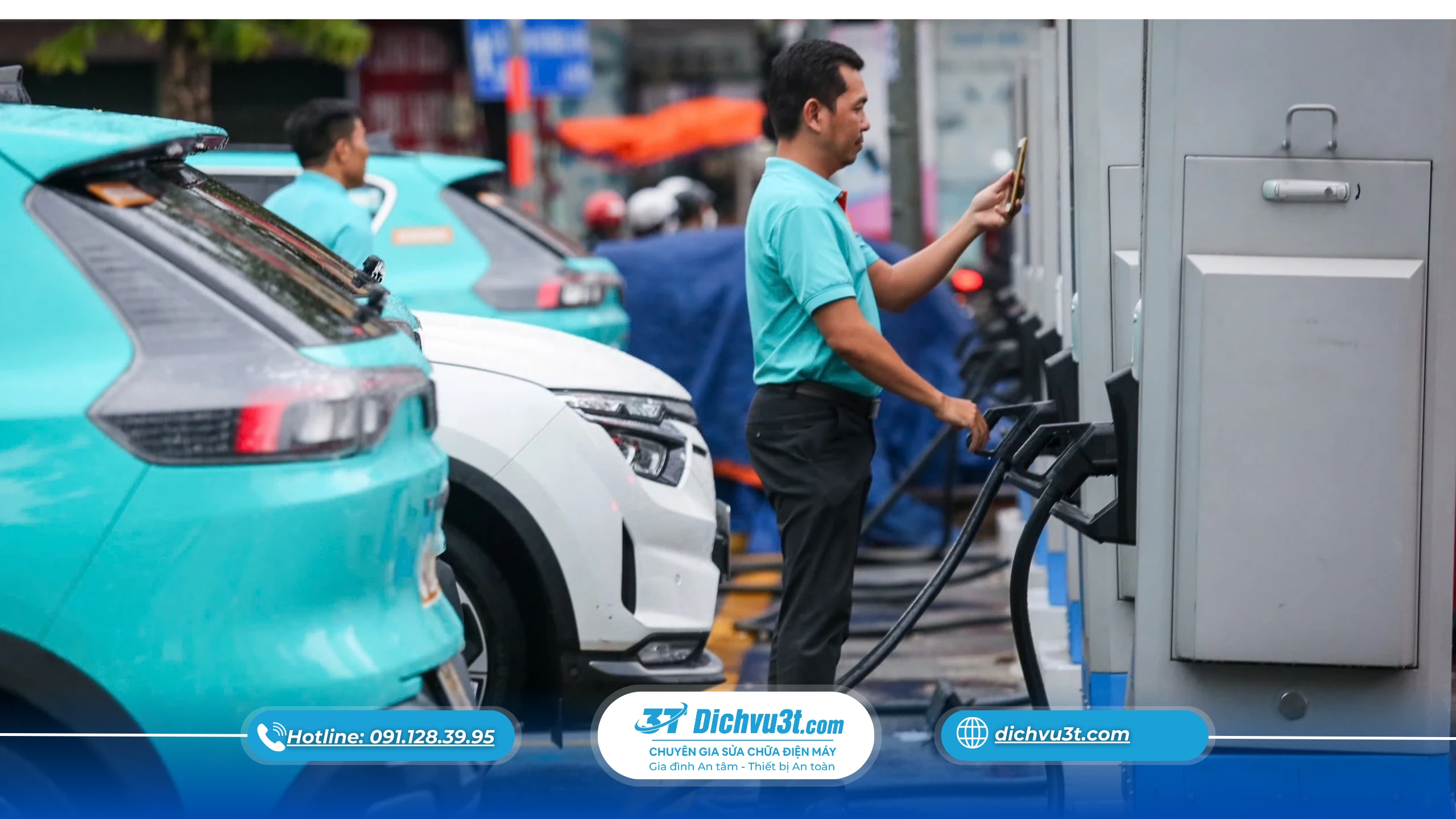 Kinh doanh trạm sạc xe điện