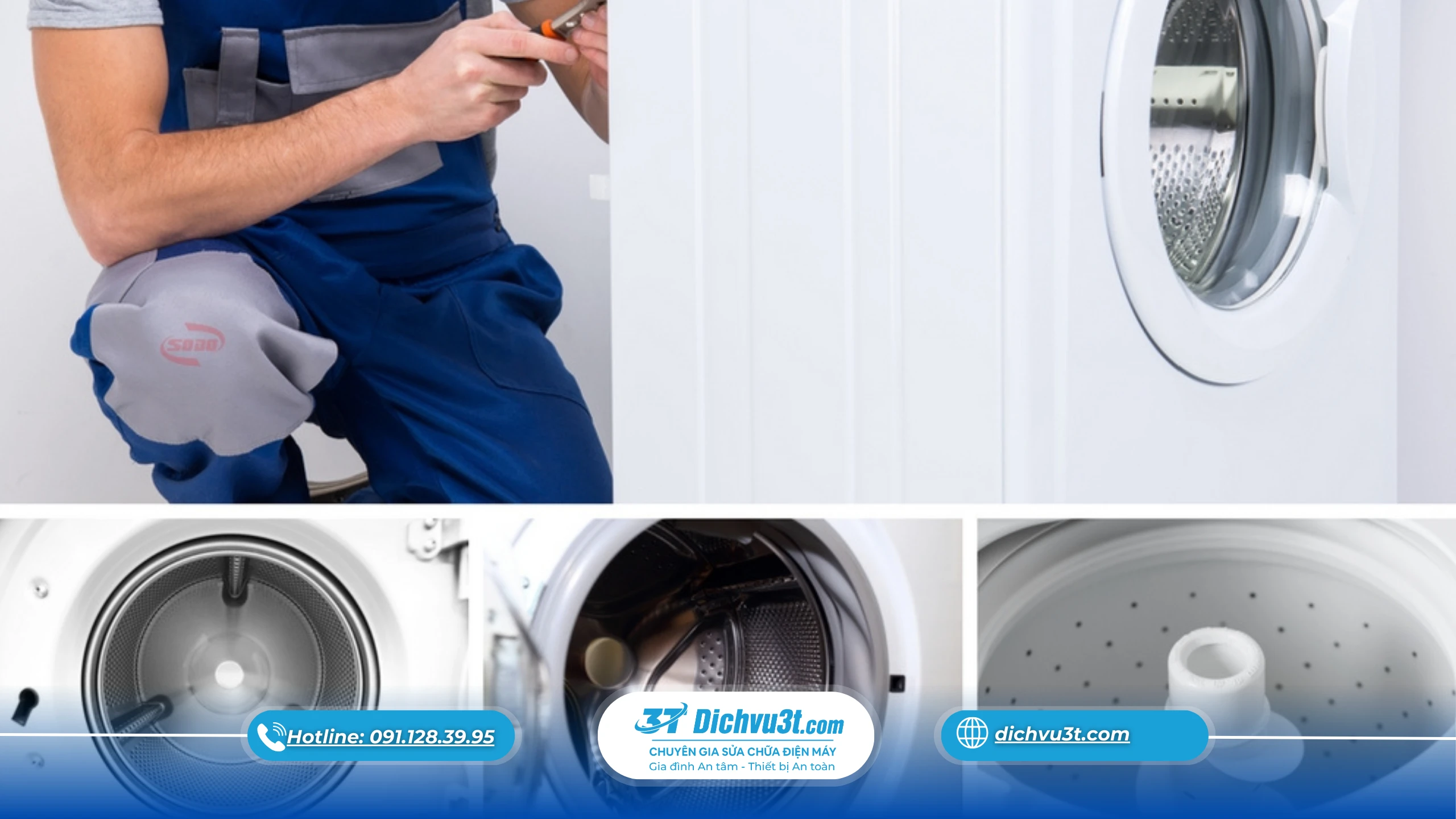 Vệ sinh lồng máy giặt định