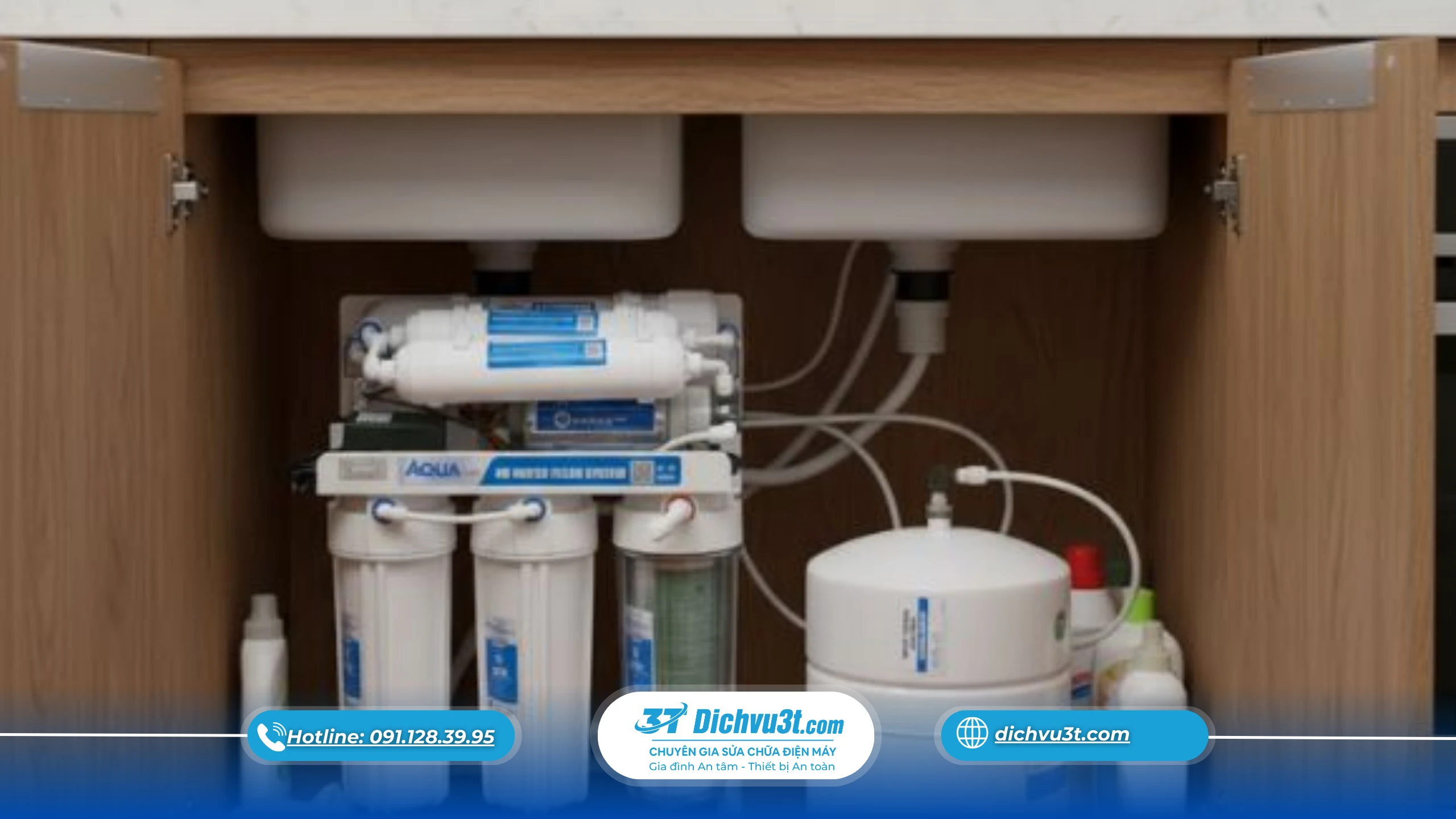 Vệ sinh lõi máy lọc nước